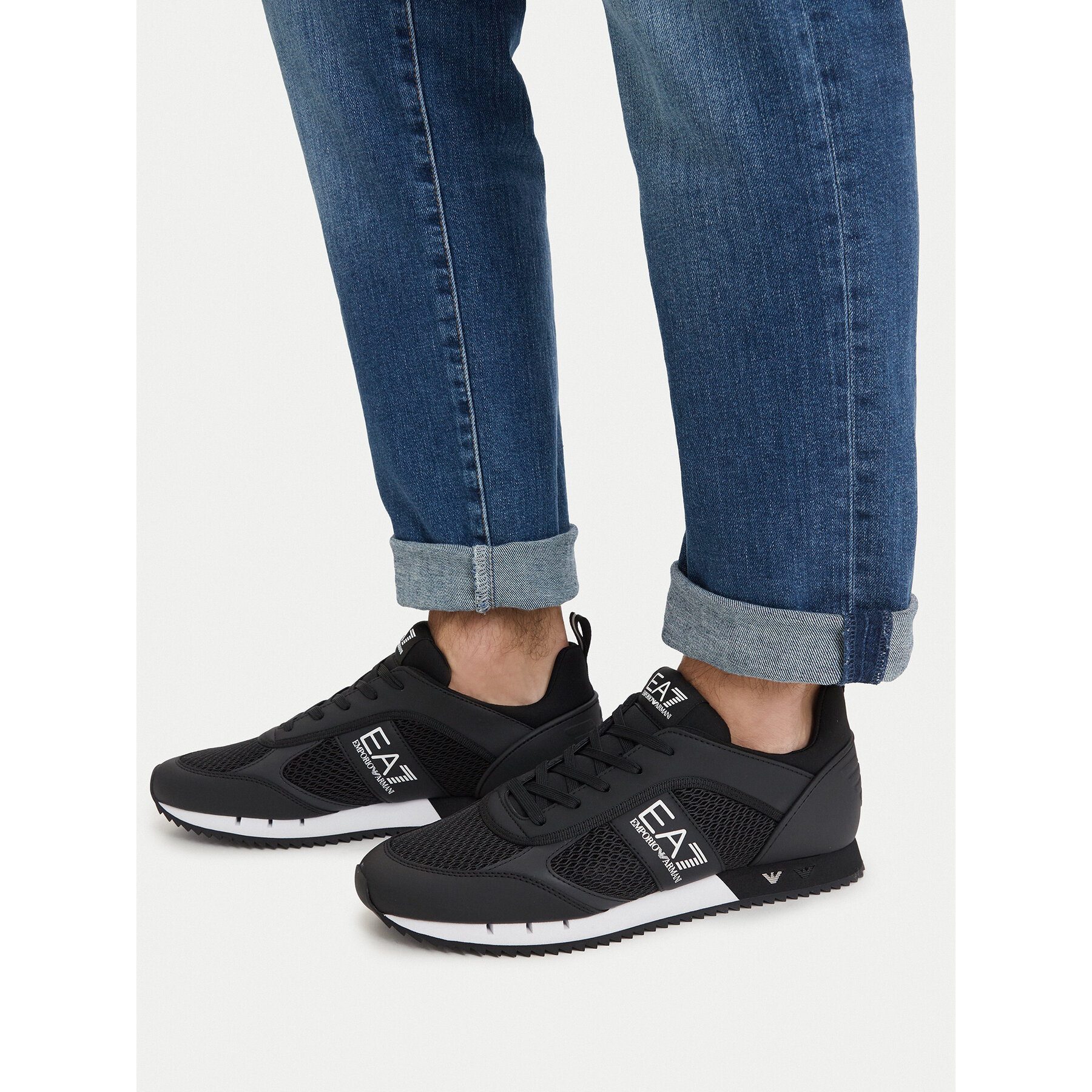 Tenisice EA7 Emporio Armani 7X000334 AF18610 MC001 Crna
