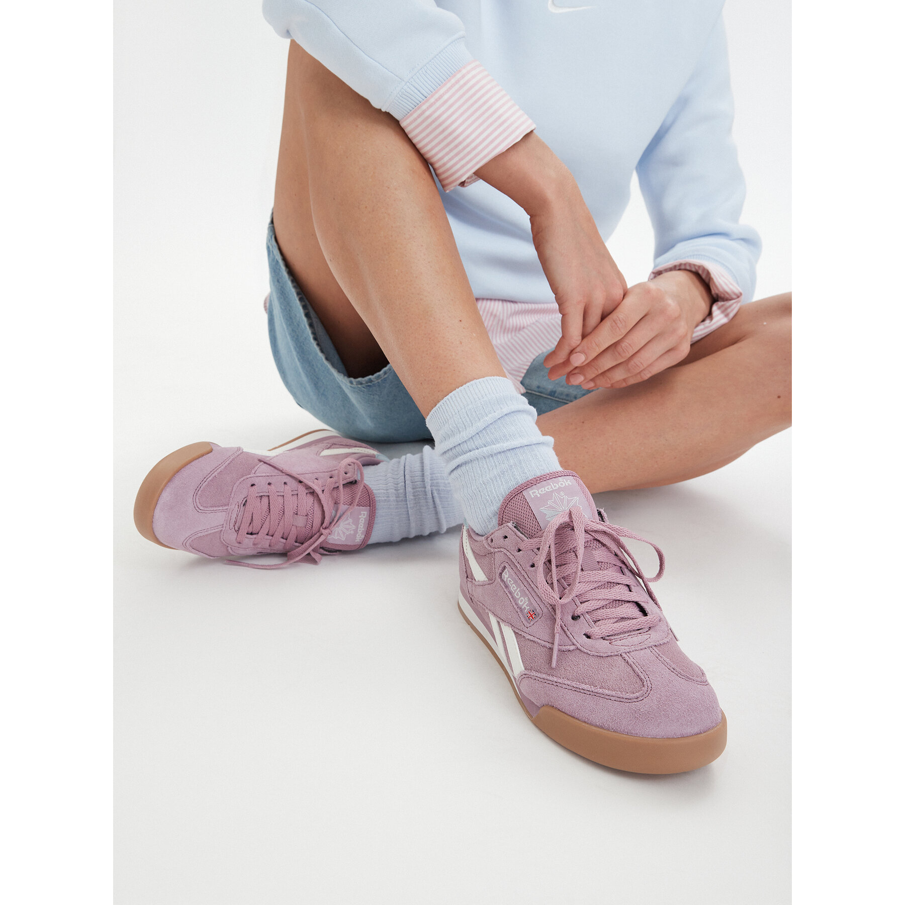 Сникърси Reebok SS-CAMPIO XT 100245003 Виолетов