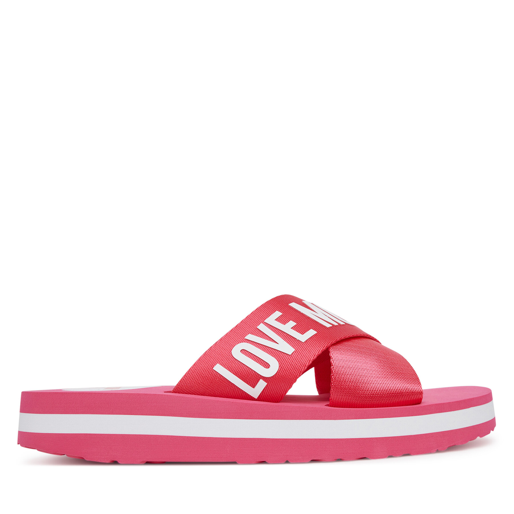 Παντόφλες LOVE MOSCHINO JA28324G0MIX3604 Ροζ