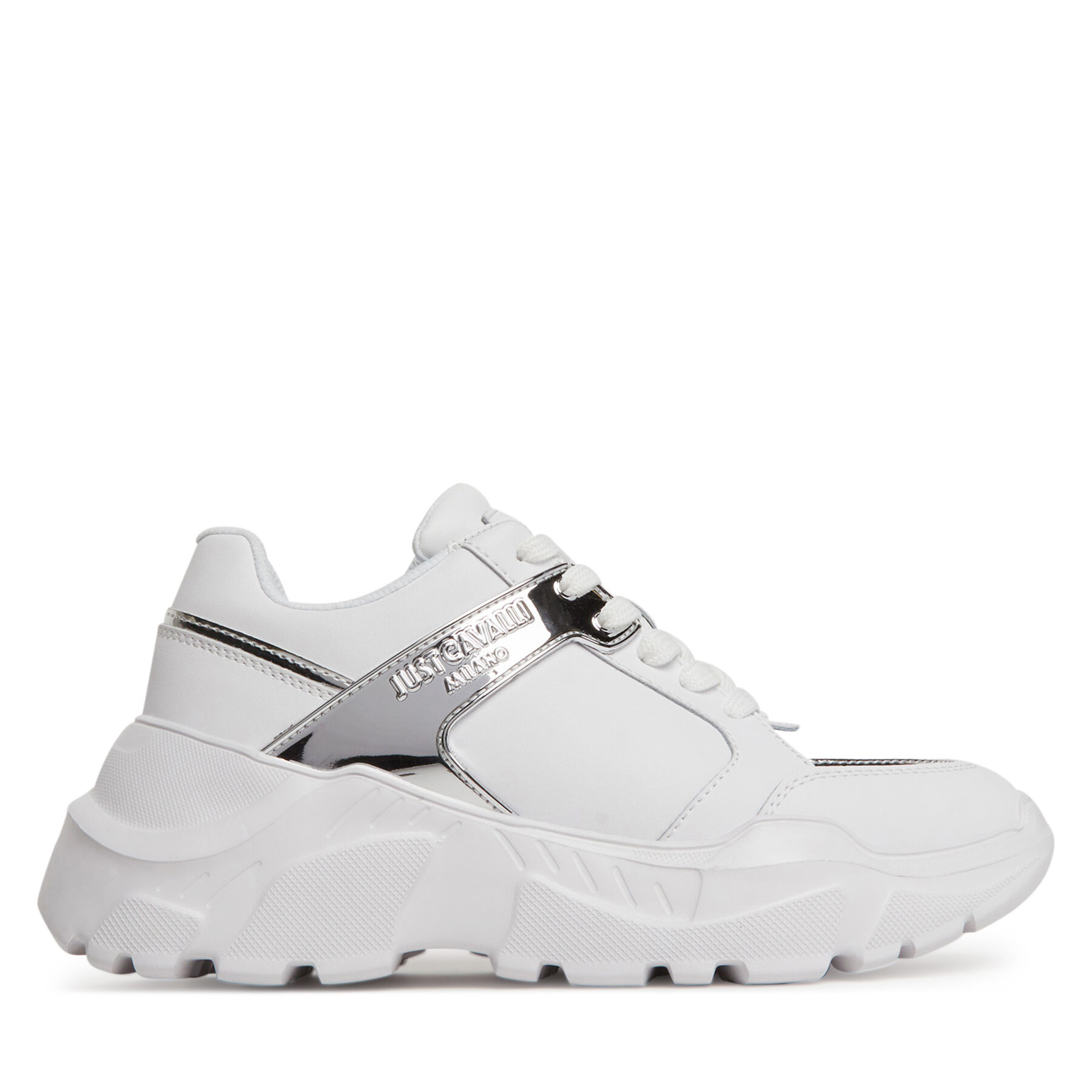 Snīkeri Just Cavalli 78RA3SL9 Balts