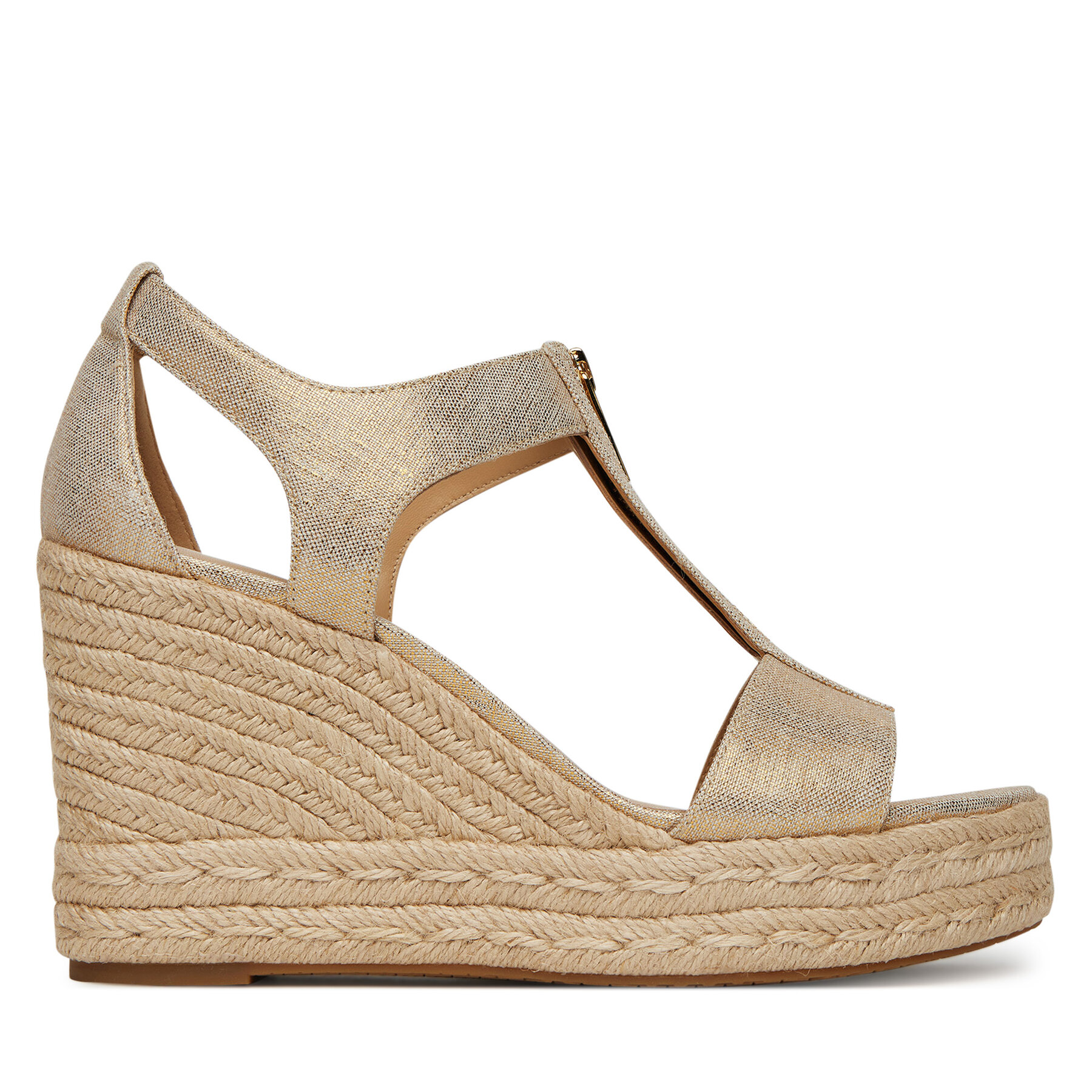 Espadrilky MICHAEL Michael Kors Berkley 40S4BRMS9D Zlatá