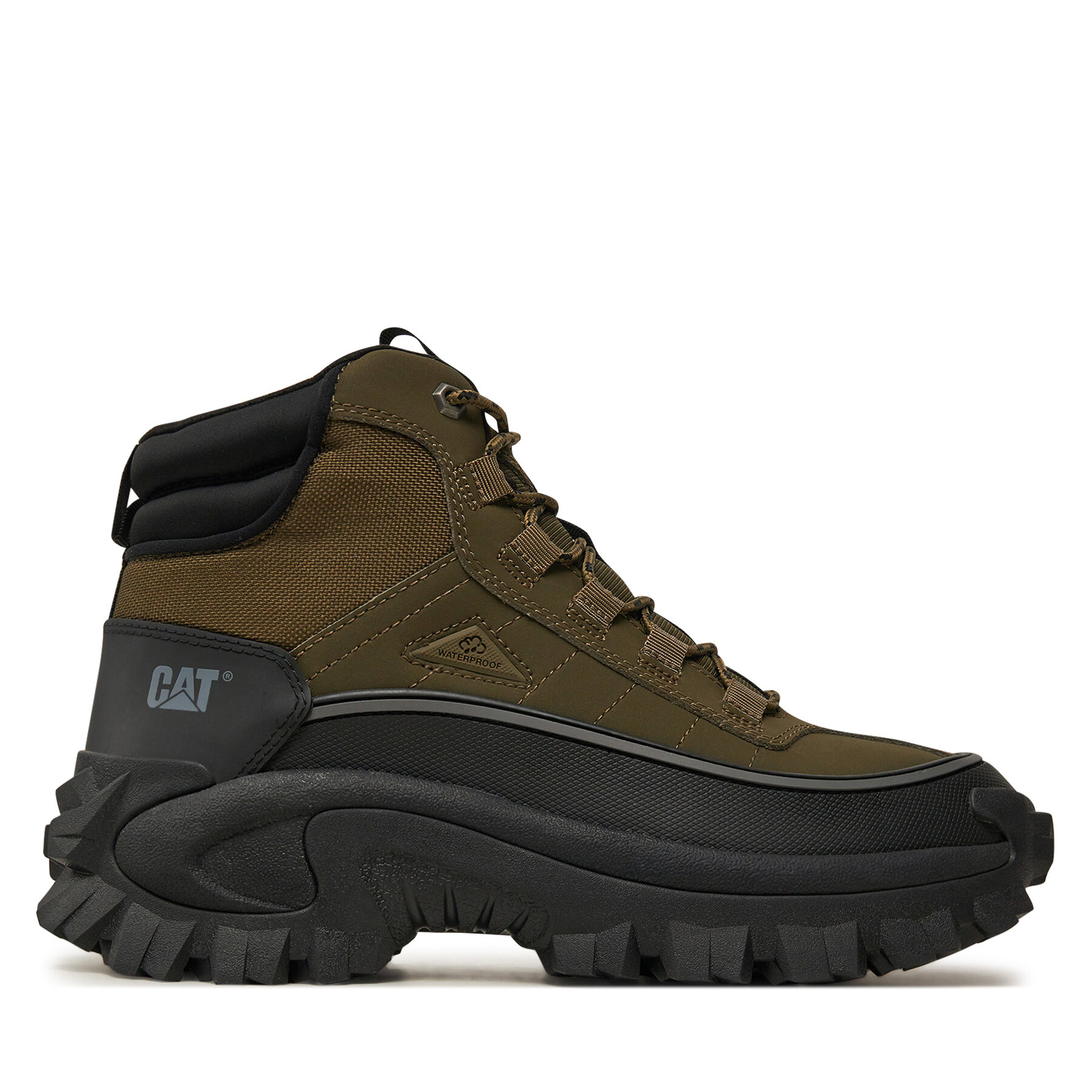 Męskie Sneakersy CATerpillar, Rozmiar 46 Zielony Intruder Galosh 2.0 Wp P111622