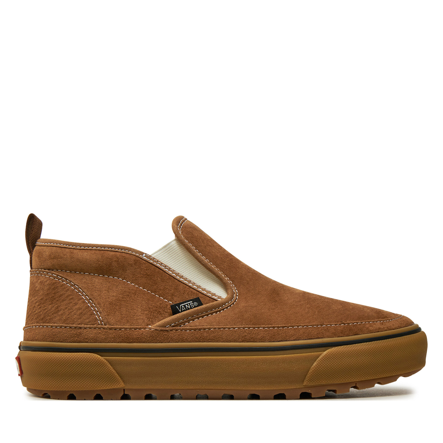 Męskie Sneakersy Vans, Rozmiar 44 Brązowy Mid Slip Mte 1 VN0A5KQS4271