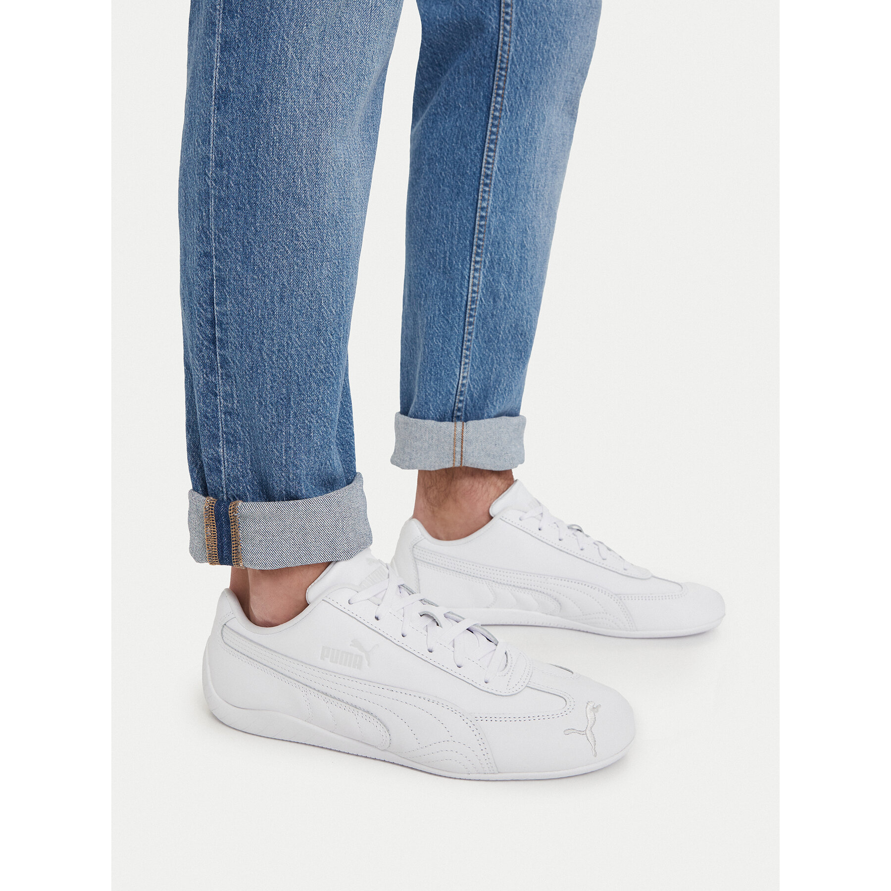 Сникърси Puma Speedcat Full Lthr 405449 02 Бял