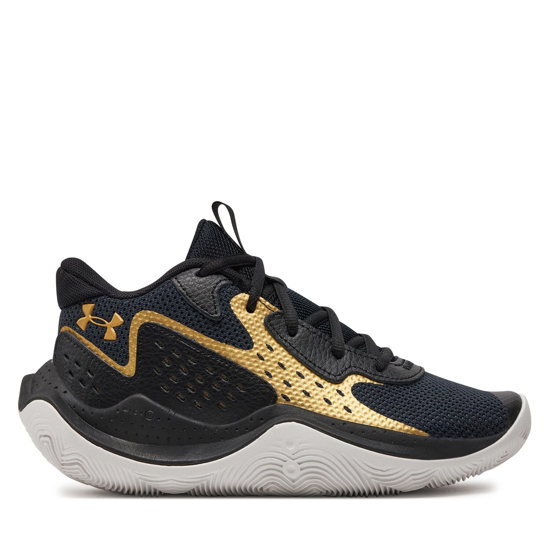 Kosárlabda cipők Under Armour Ua Gs Jet '23 3026635-002 Fekete