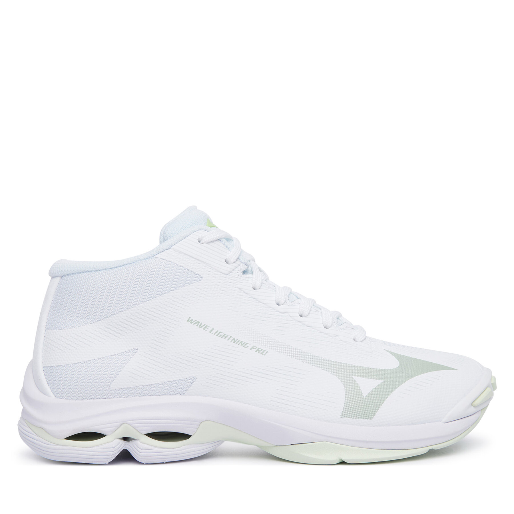 Halové topánky Mizuno Wave Lightning Pro Mid V1GC2665 Biela