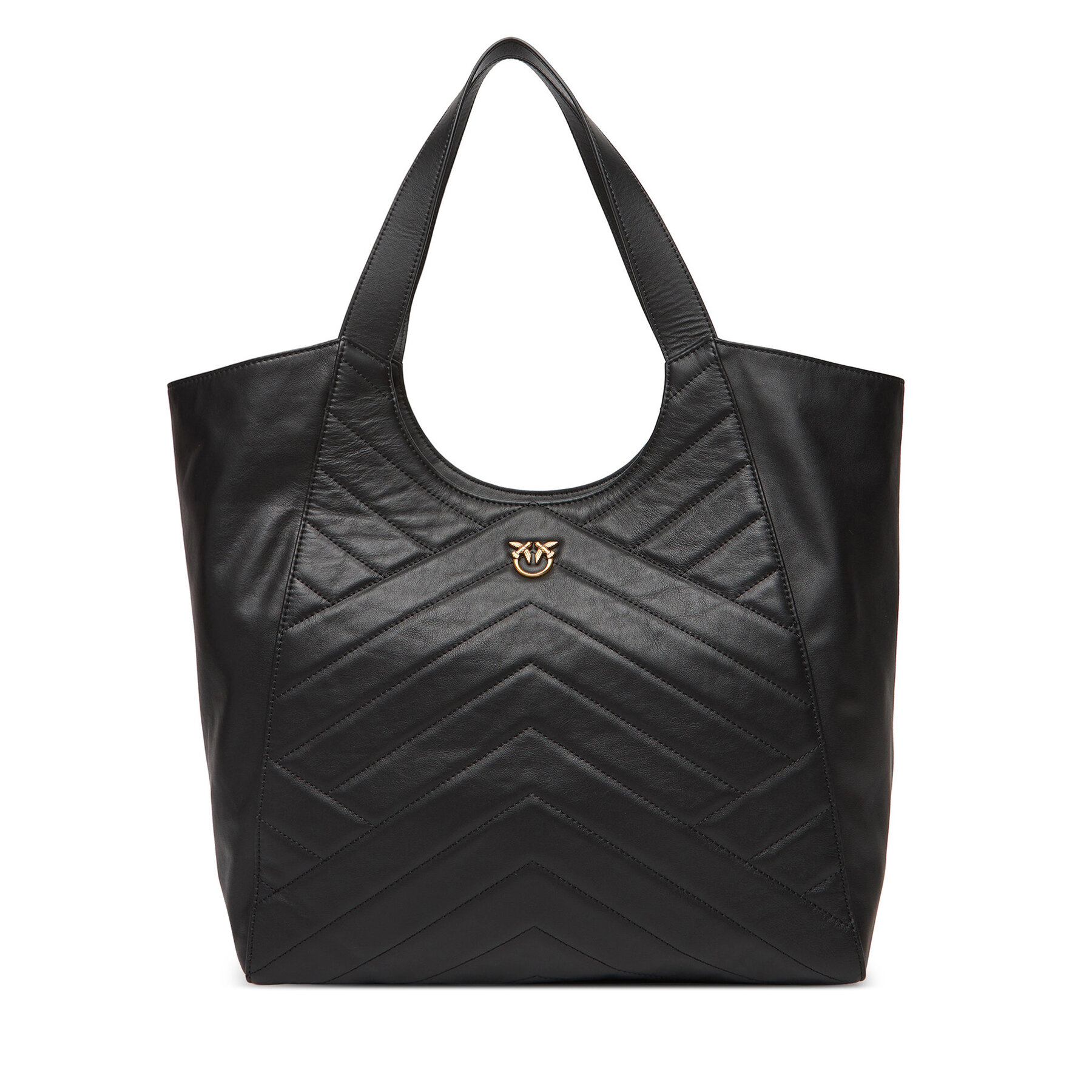 Kabelka PINKO Tote Bag PE 25 PLTT 104536 A2AO Čierna