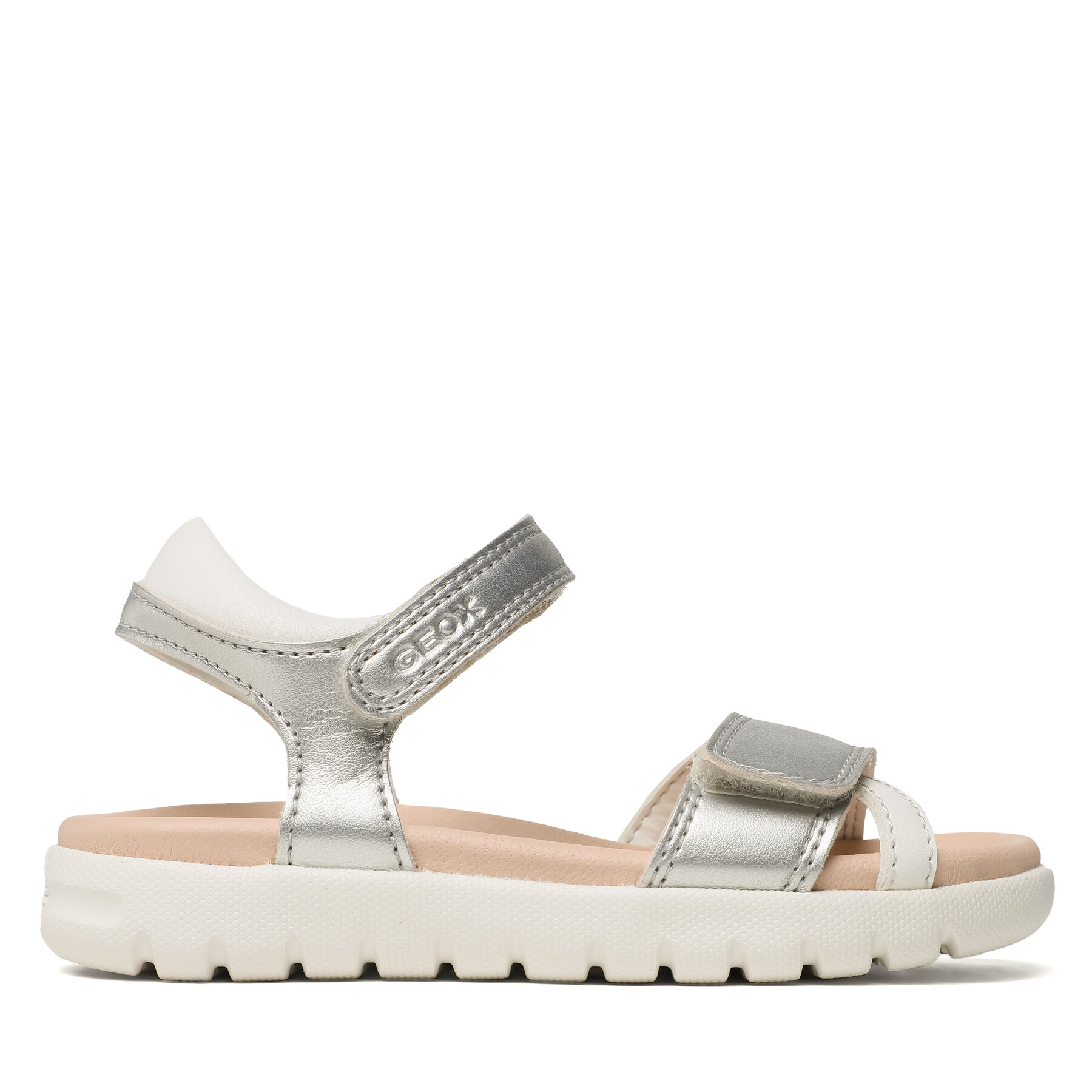 Sandalias Geox J Sandal Soleima Gir J35GSA0NFBCC0434 M Plata