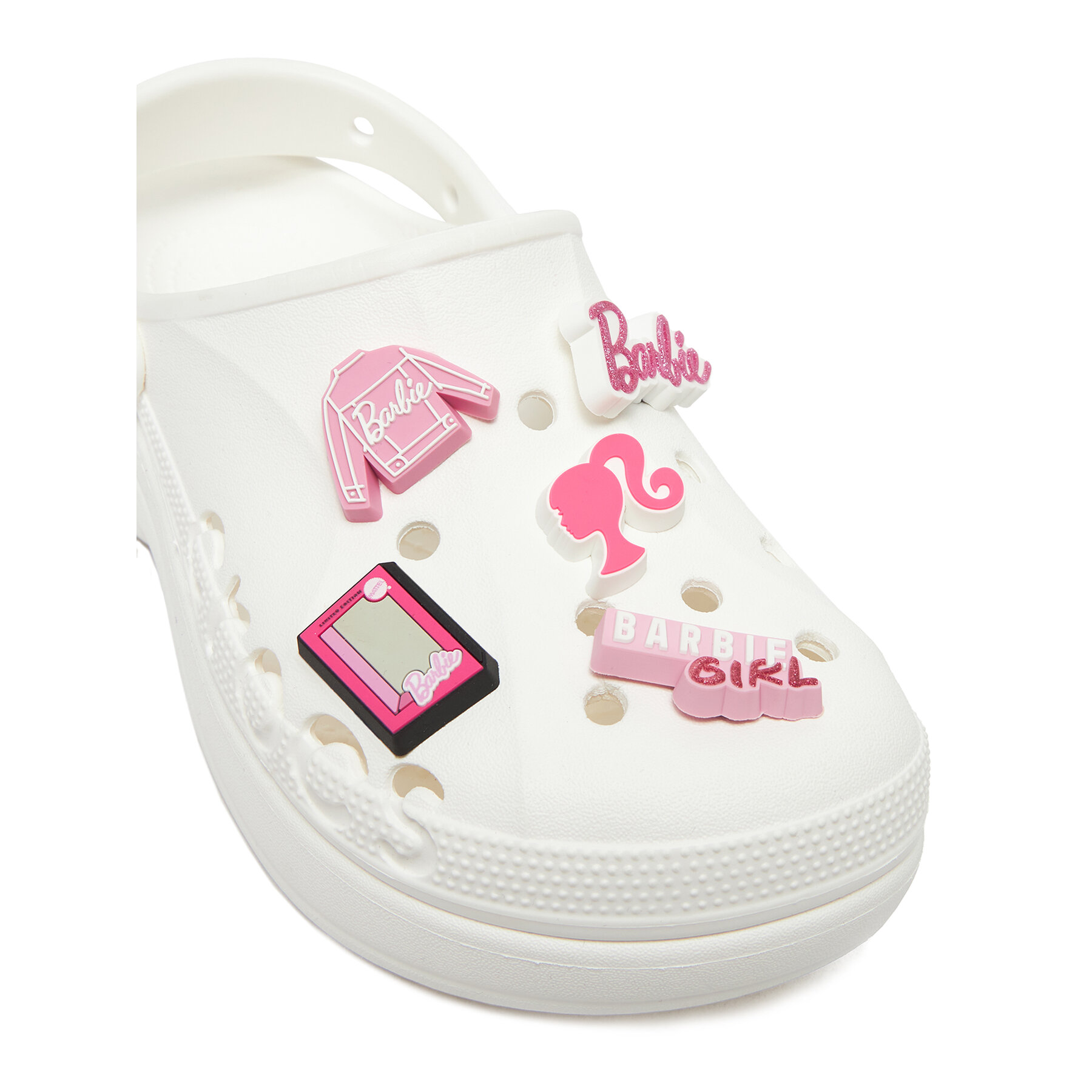 Cipő dekoráció Crocs BARBIE 5 PACK 10012070 5 PACK Rózsaszín