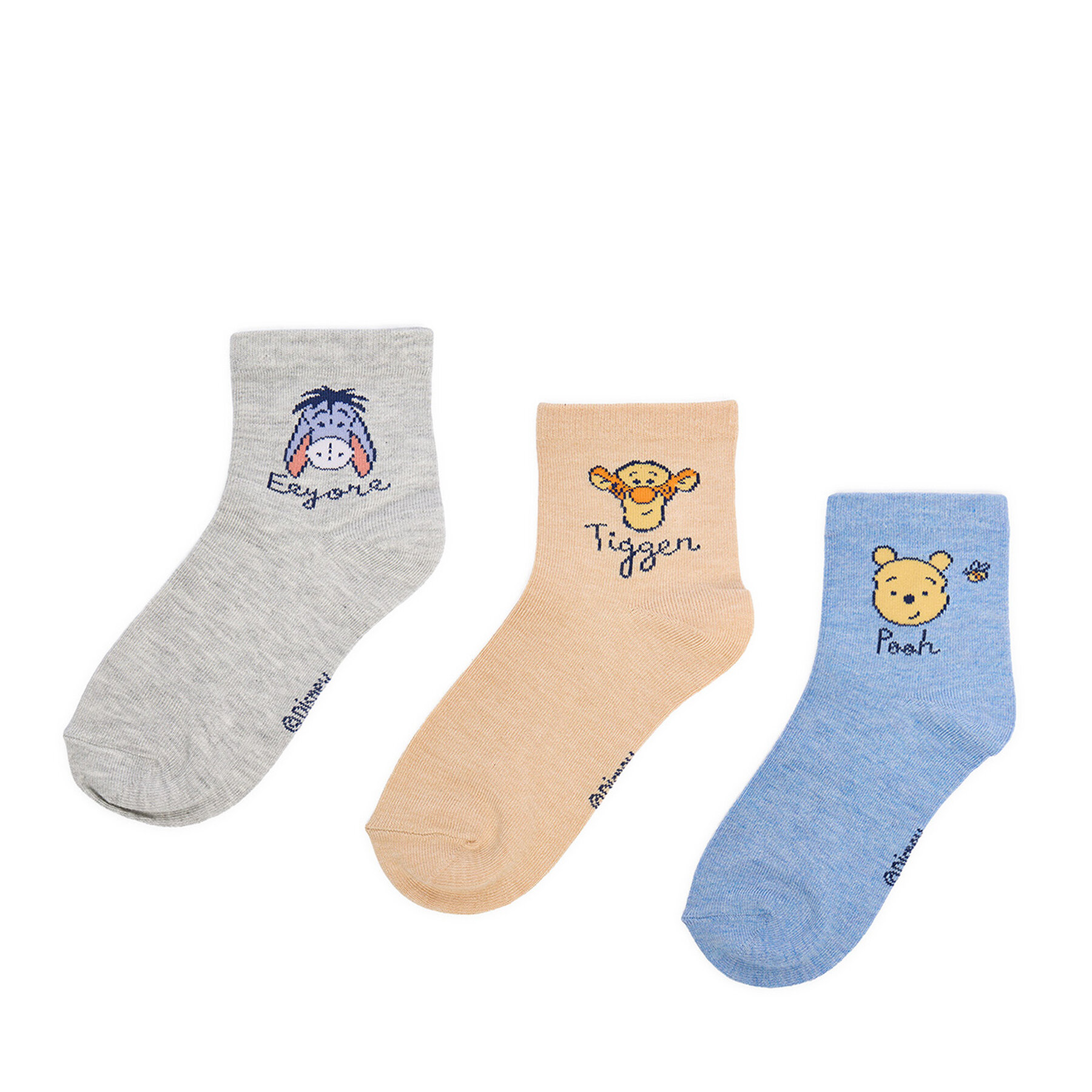 Dolge nogavice Winnie The Pooh CEO-ACCCS-AW25-212WTP(3-PACK) Modra