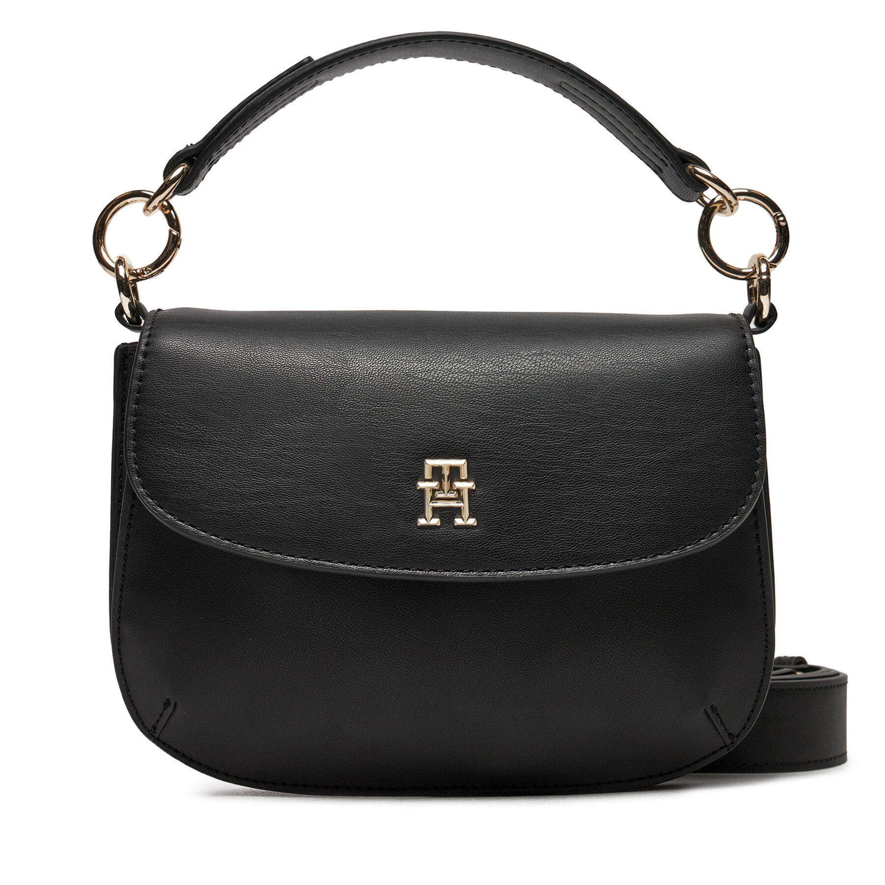 Handväska Tommy Hilfiger Chic Crossover AW0AW16686 Svart
