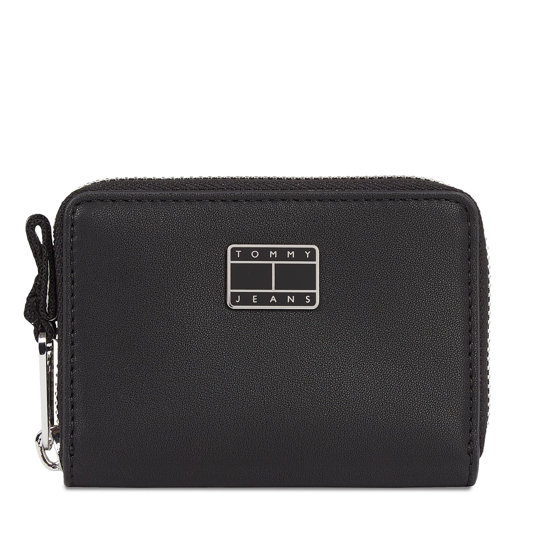 Kis női pénztárca Tommy Jeans Tjw City-Wide Small Za AW0AW15940 Fekete