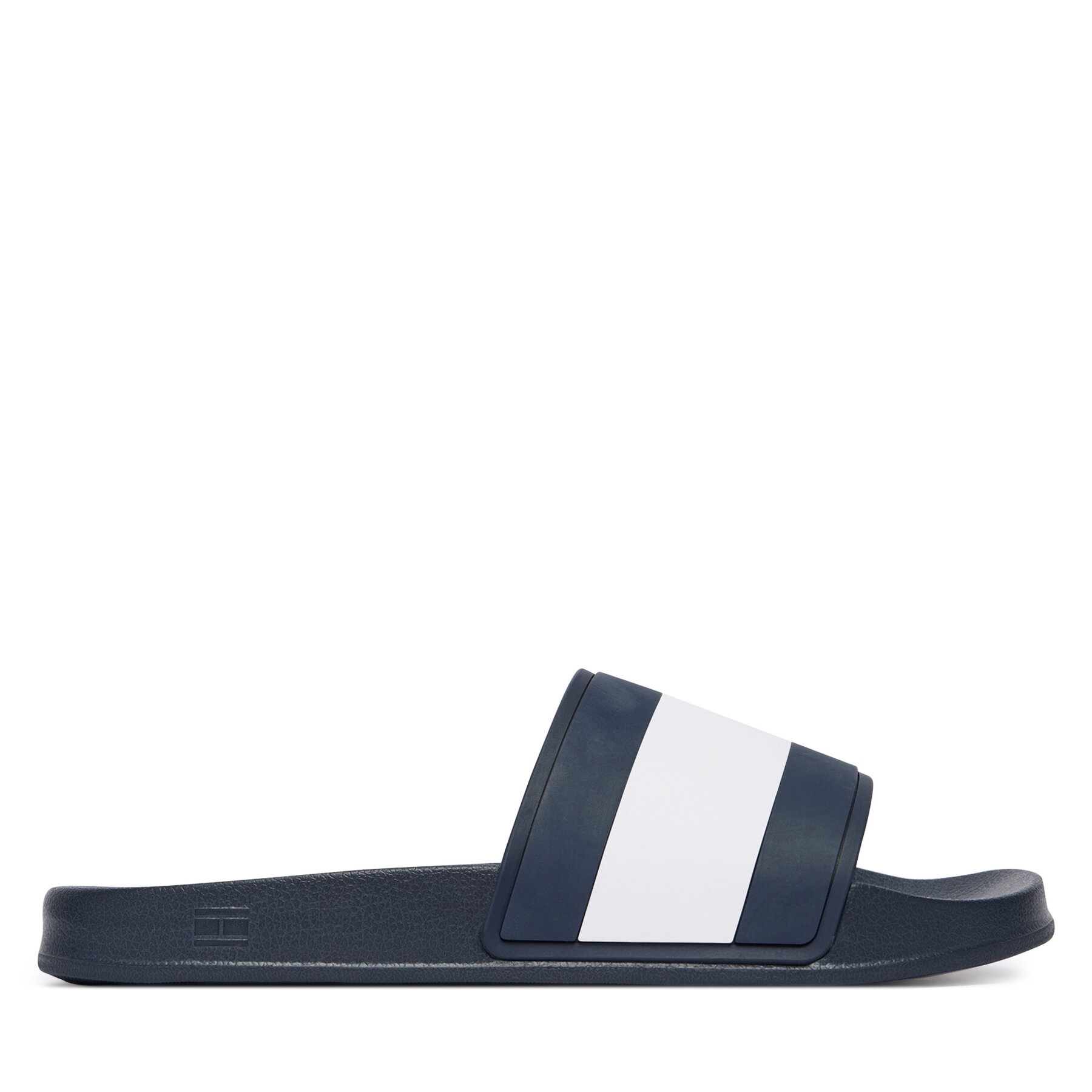 Şlapi Tommy Hilfiger Core Hilfiger Flag Pool Slide FM0FM05798 Albastru
