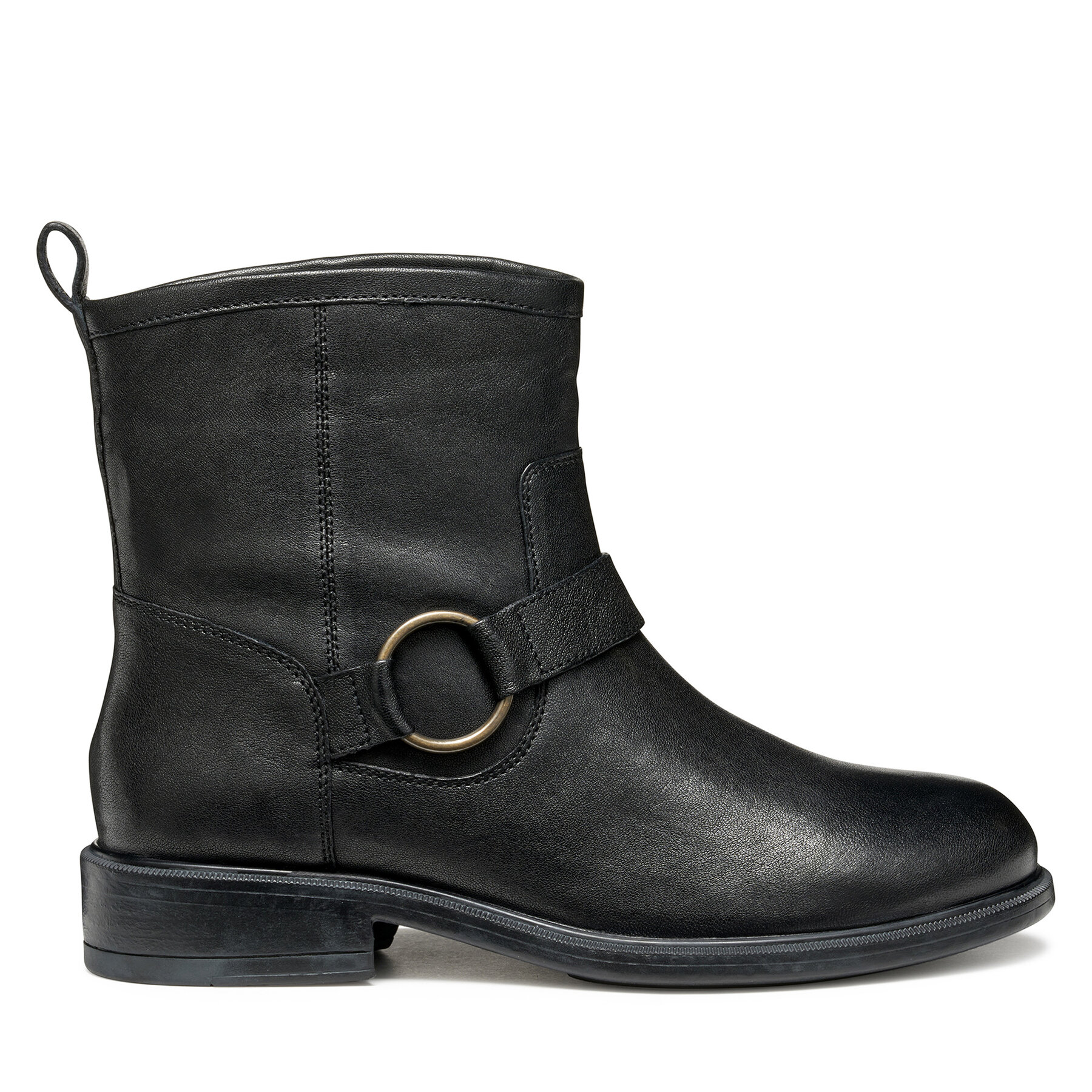 Polokozačky Geox D Catria D56LQB 00081 C9999 Černá