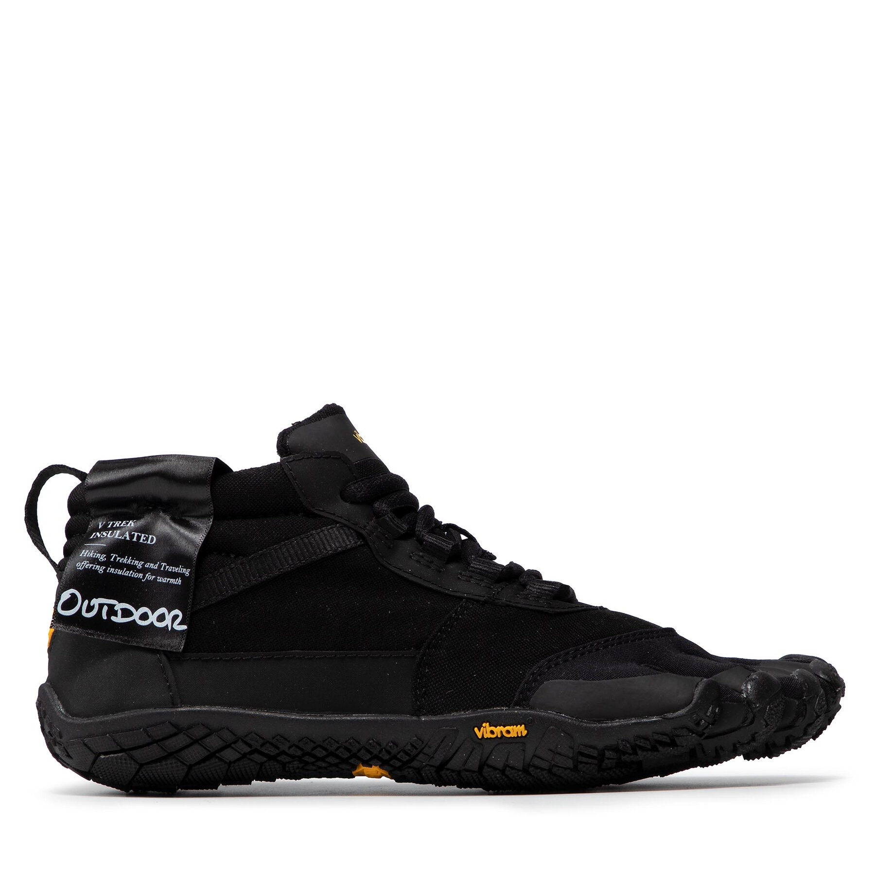 Vibram Fivefingers Παπούτσια πεζοπορίας Vibram Fivefingers V-Trek Insulated 20W7801 Μαύρο