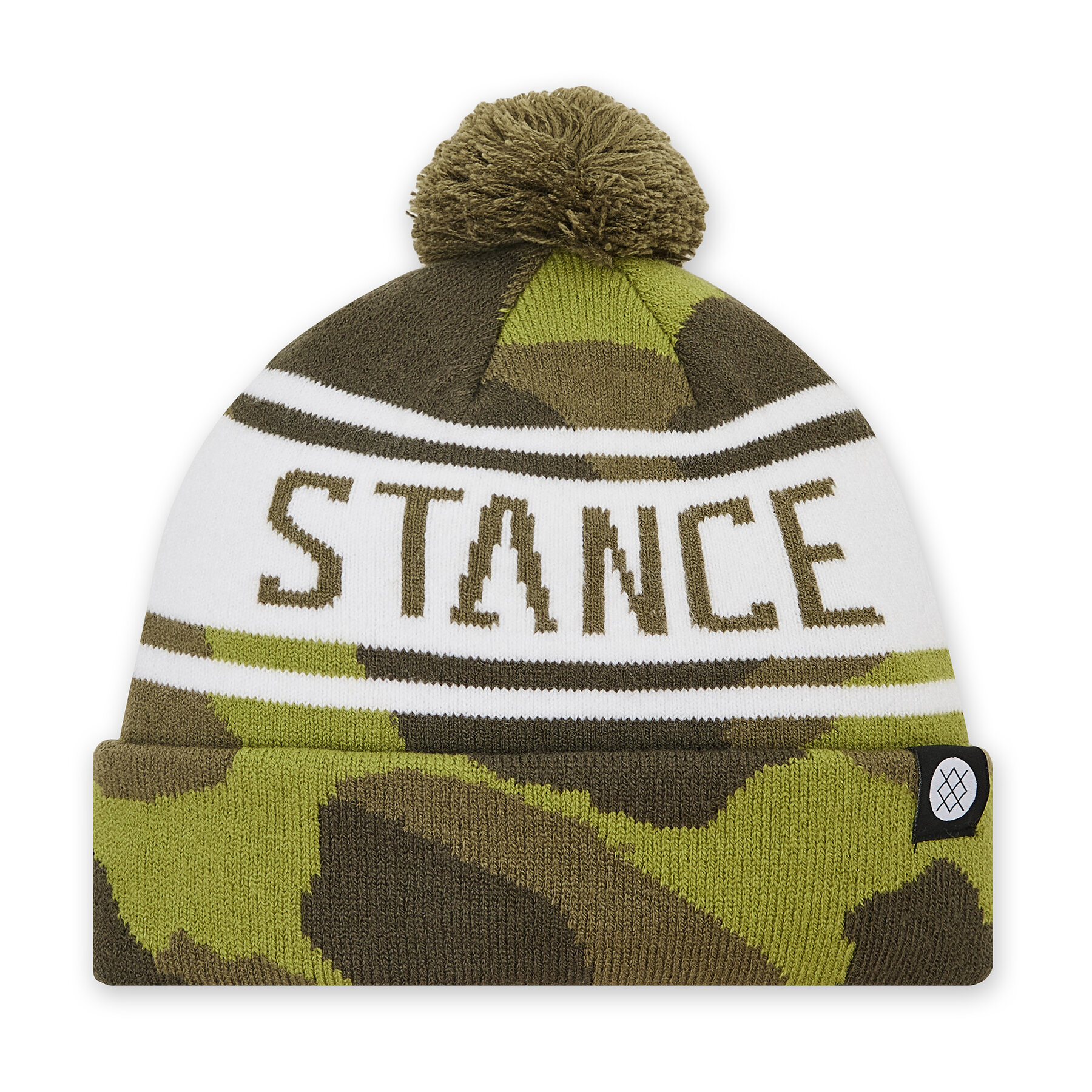 Damska Czapka Stance Zielony Og Pom A262D21OG