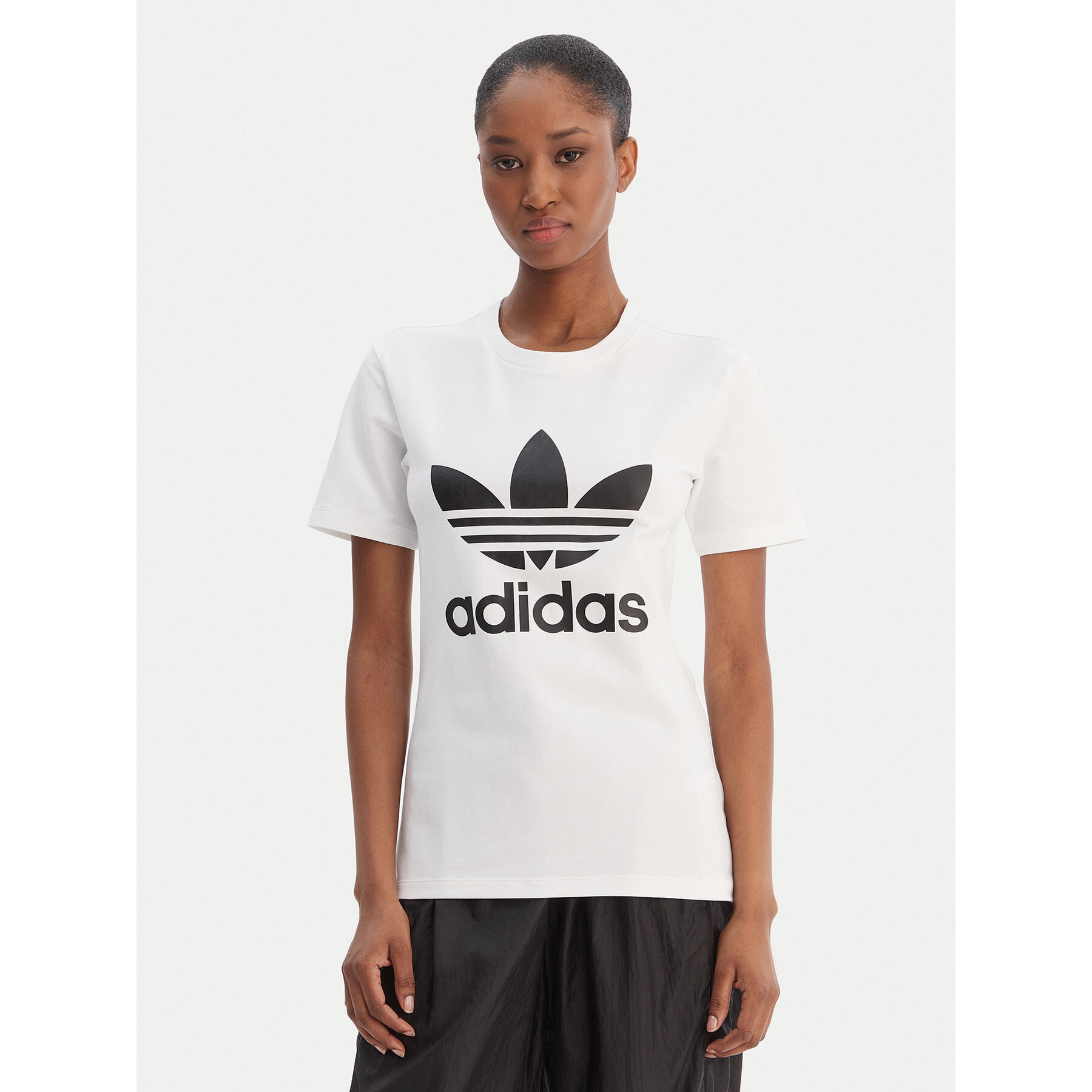 adidas T-shirt adicolor Classics Trefoil GN2899 Bijela Regular Fit