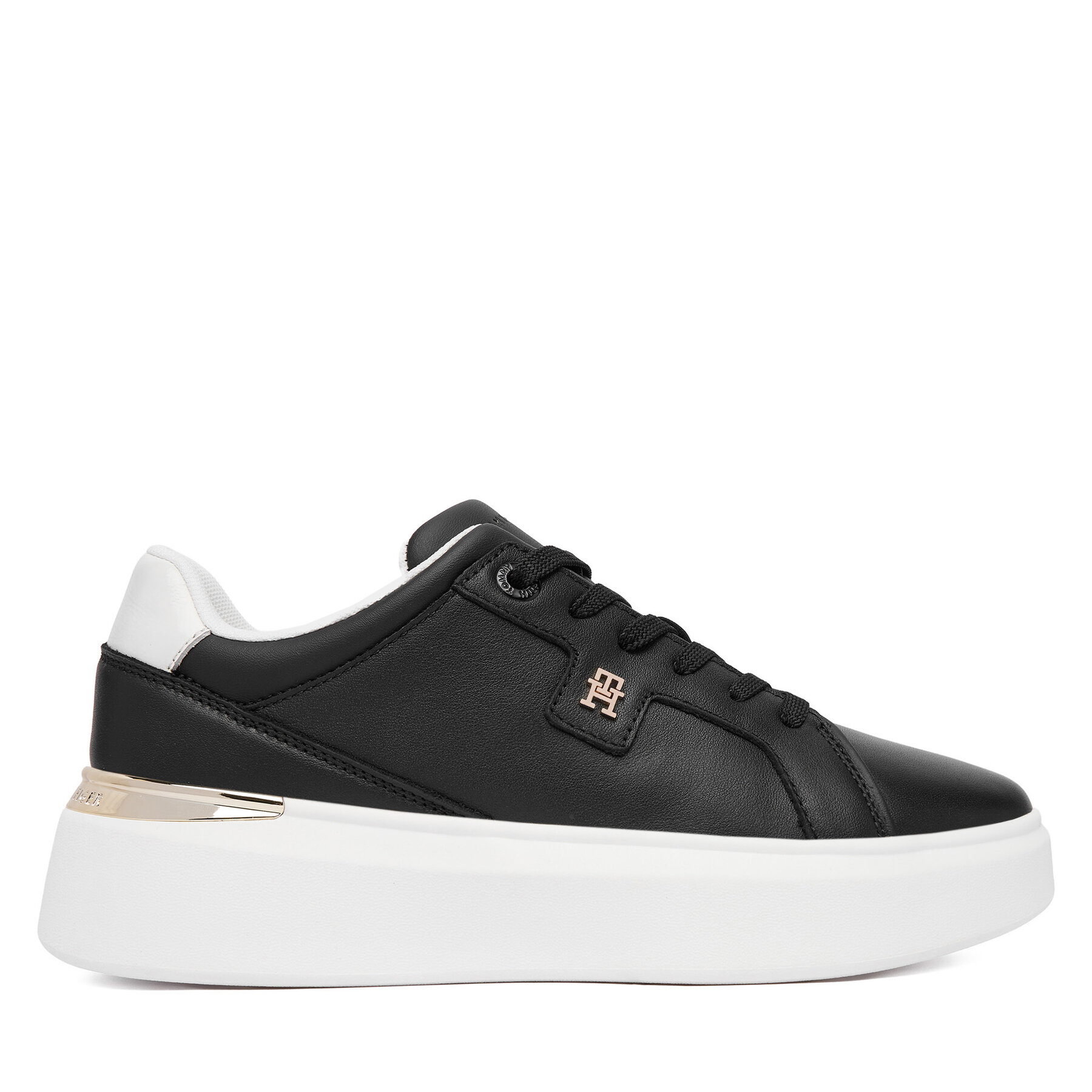Sneakers Tommy Hilfiger Th Chic Platform FW0FW09396 Negru