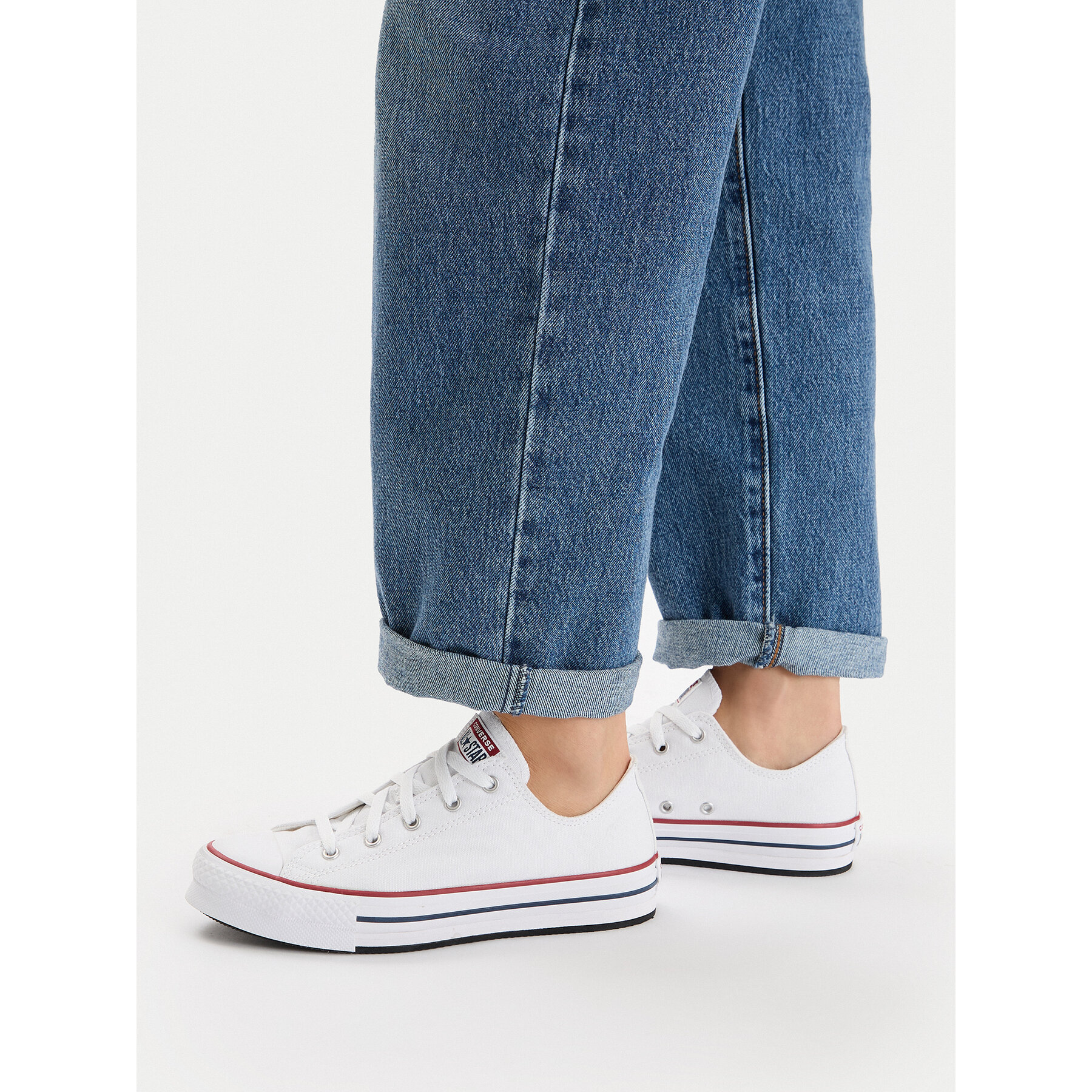 Modne superge Converse Chuck Taylor All Star Eva Lift Ox 272858C Bela