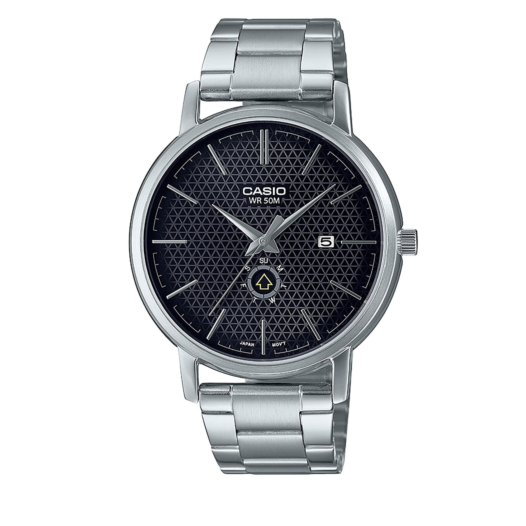 

Годинник Casio MTP-B125D-1AVEF Silver, Срібний