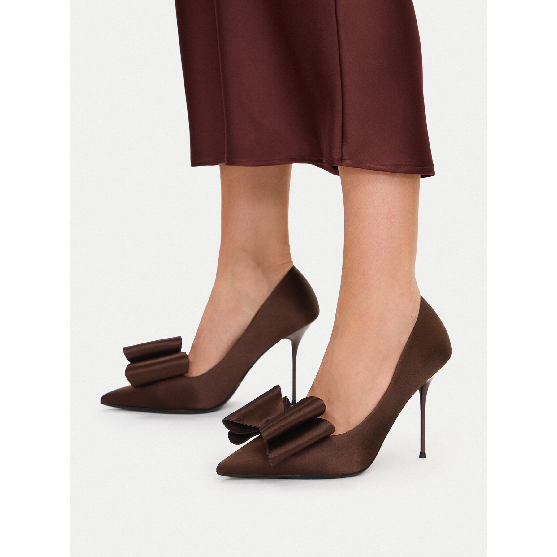 Eva Minge High Heels EO-EMI-25P142 Dunkelbraun