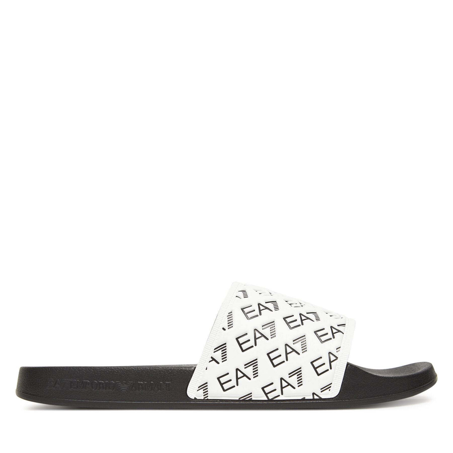 Ea7 Emporio Armani Herren Weiß Pantoletten 7X000109 Af15125 F0043 Größe 40