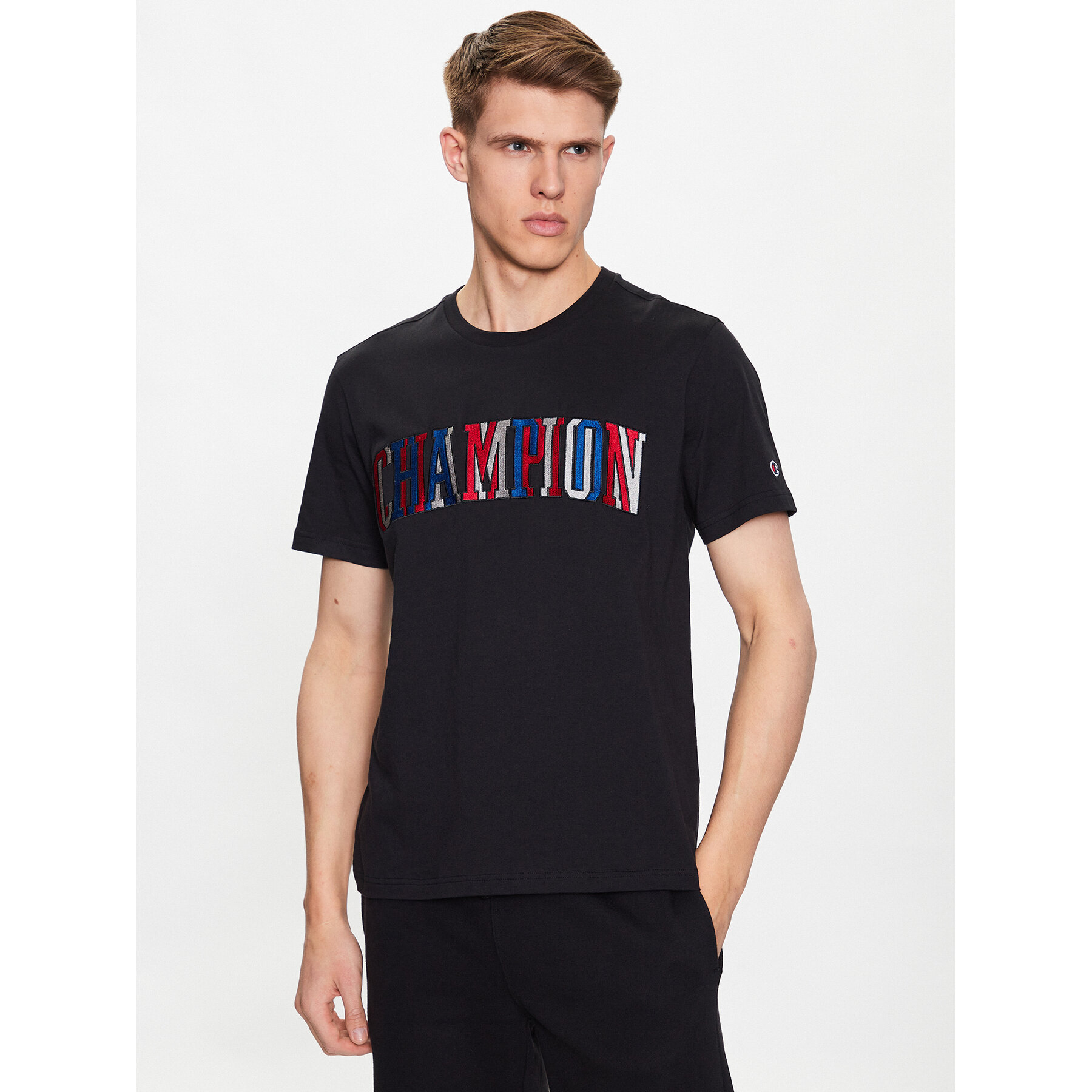 Champion T-shirt 218512 Nero Regular Fit