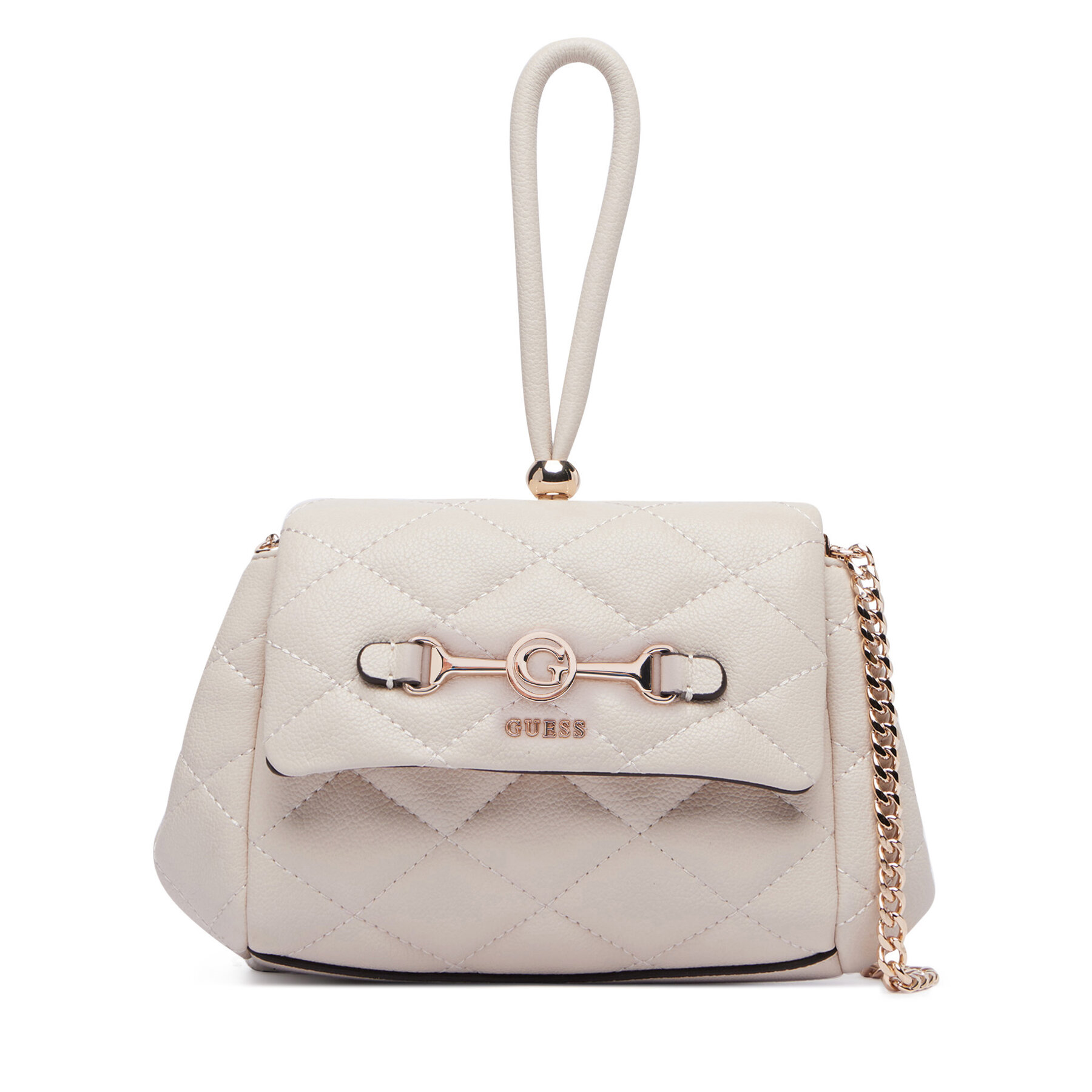 Geantă Guess Frances Mini HWQG22 41780 Crem