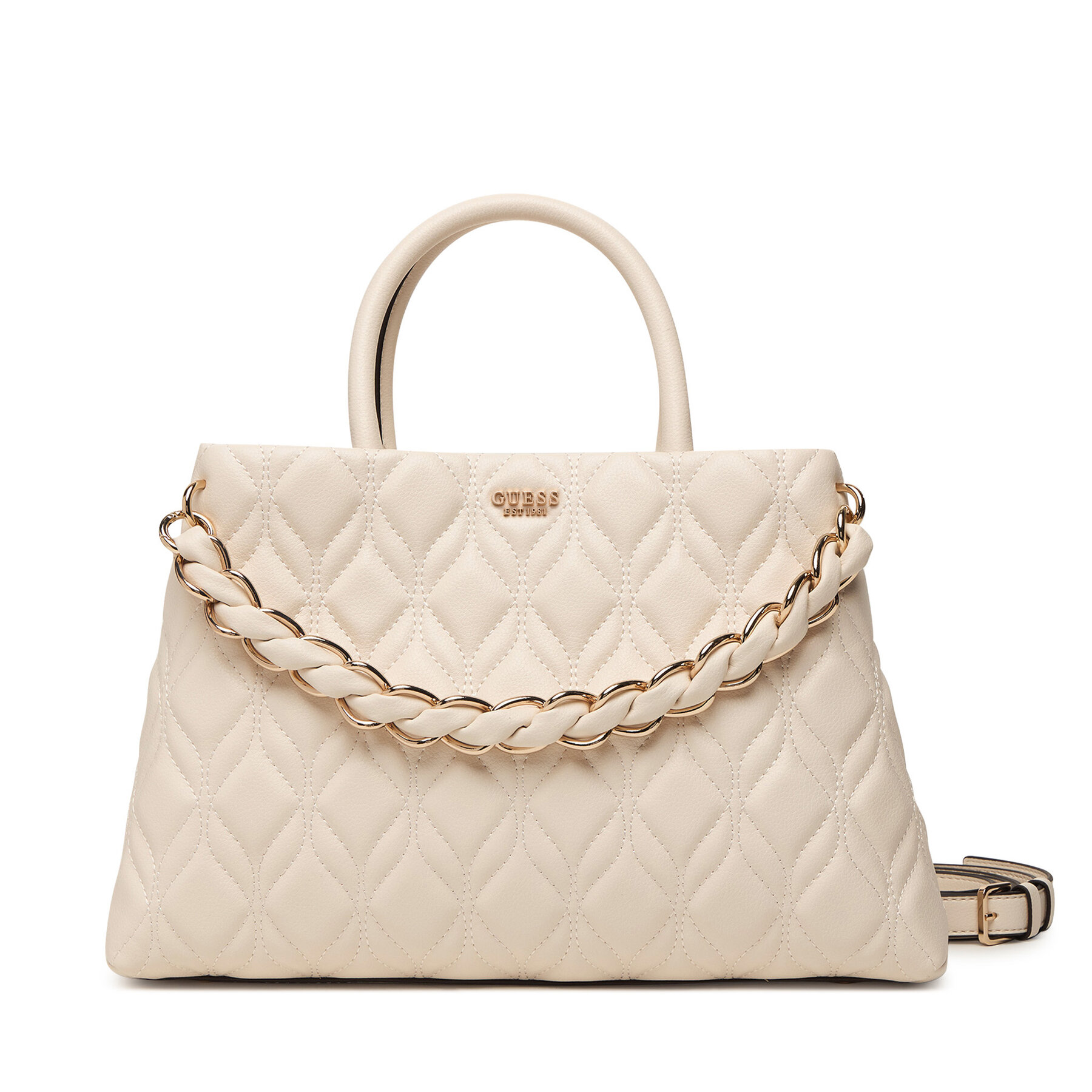 Guess Τσάντα Guess Maxine HWQG97 33060 Κρεμ