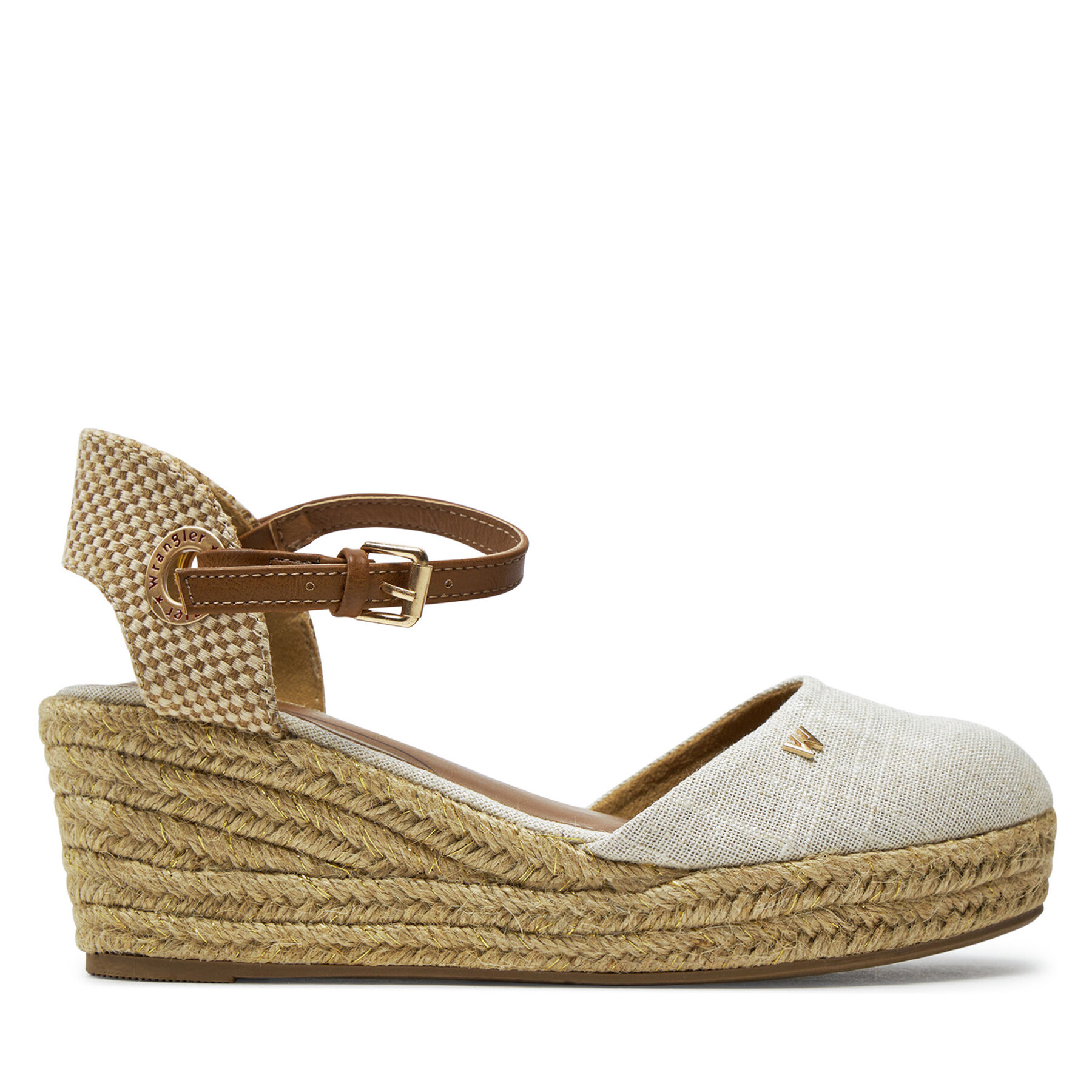 Dámske Espadrilky Wrangler, Rozmer: 41, Sivá, Bela Women Semi Wedge 20241055