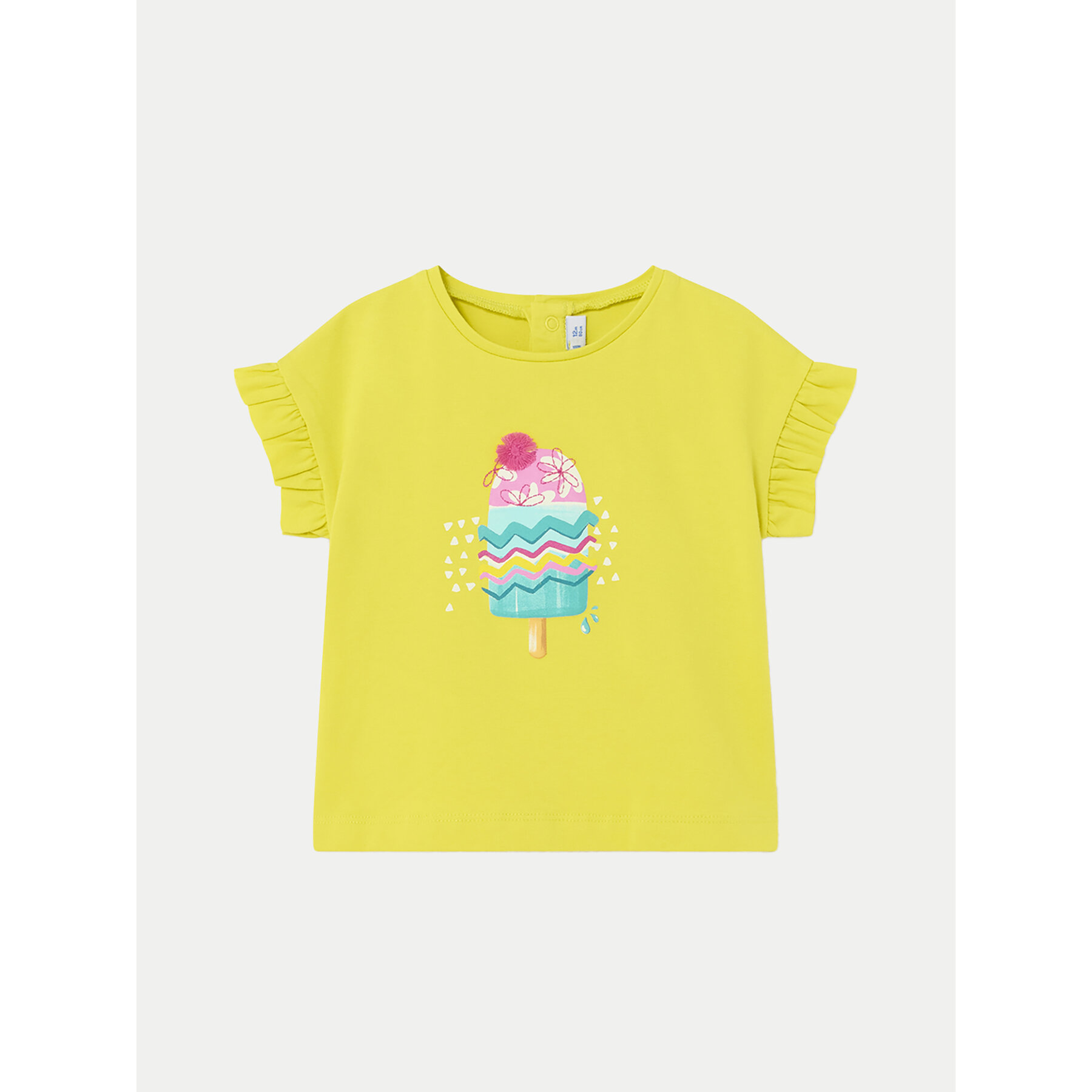 Mayoral T-shirt 1013 Giallo Regular Fit