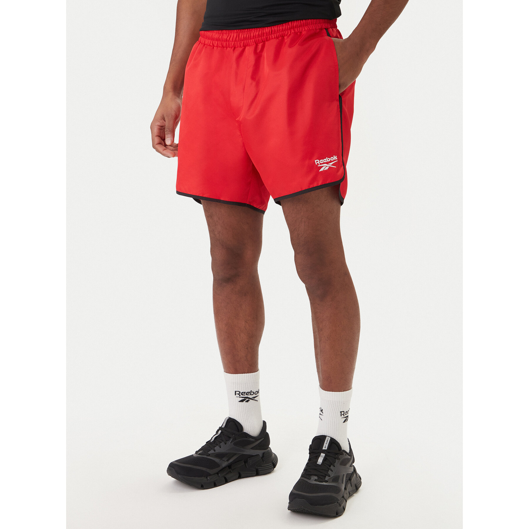Reebok Sportske kratke hlače Best RK25557CCM Crvena Regular Fit
