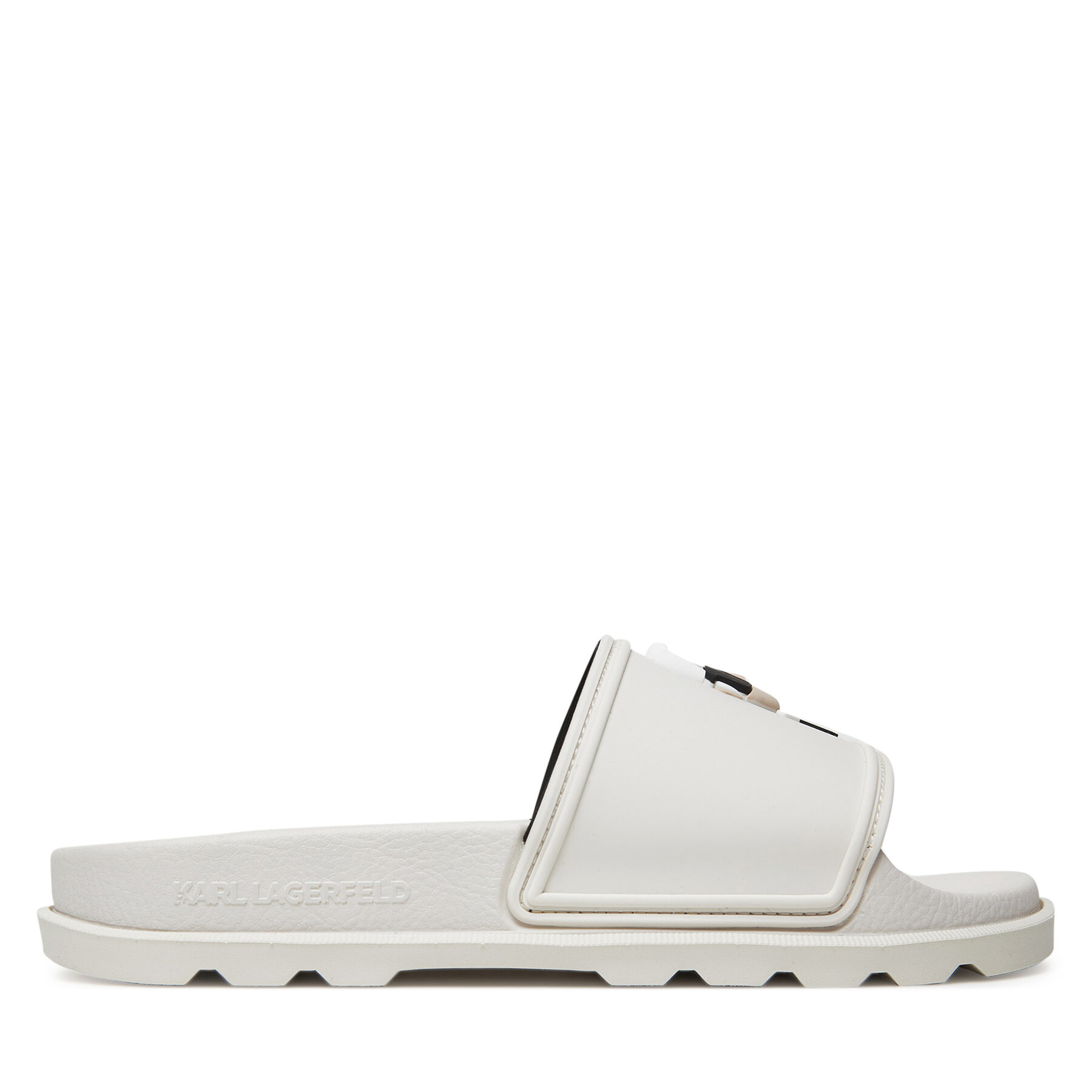 Šľapky KARL LAGERFELD KL80970N Biela