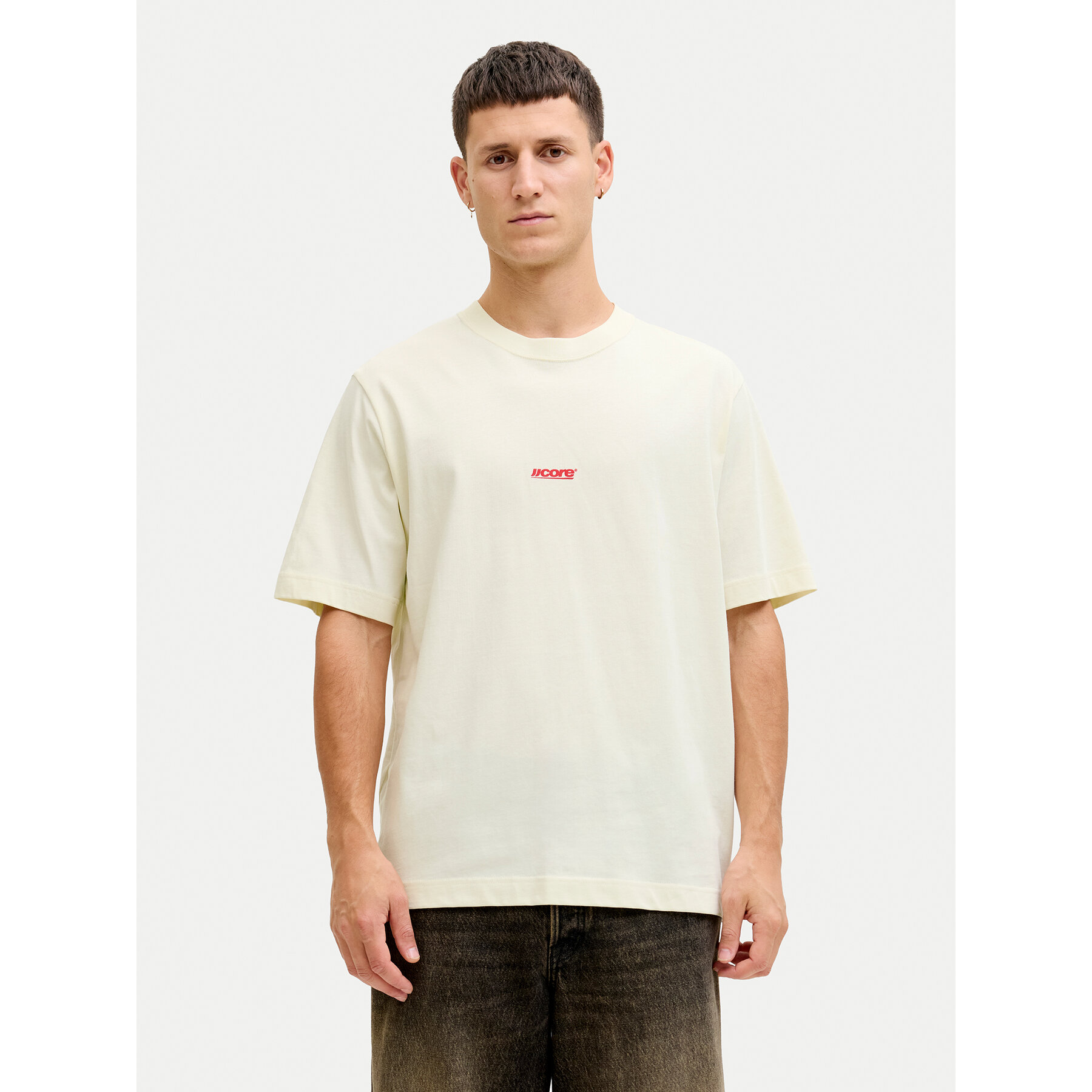 Jack & Jones T-shirt Club 12289842 Žuta Relaxed Fit