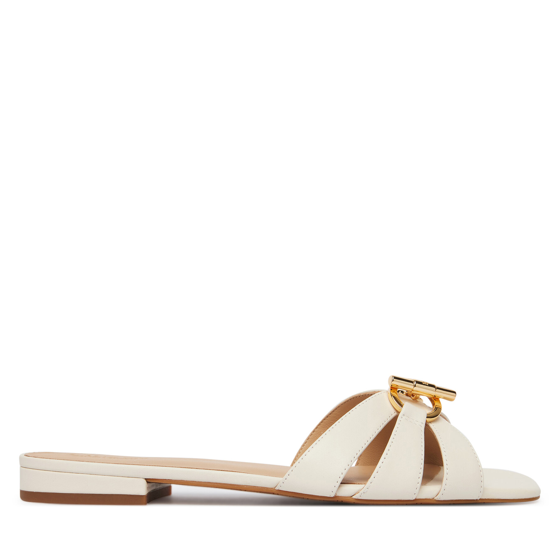 Šľapky LAUREN RALPH LAUREN Blaike 802982875007 Biela