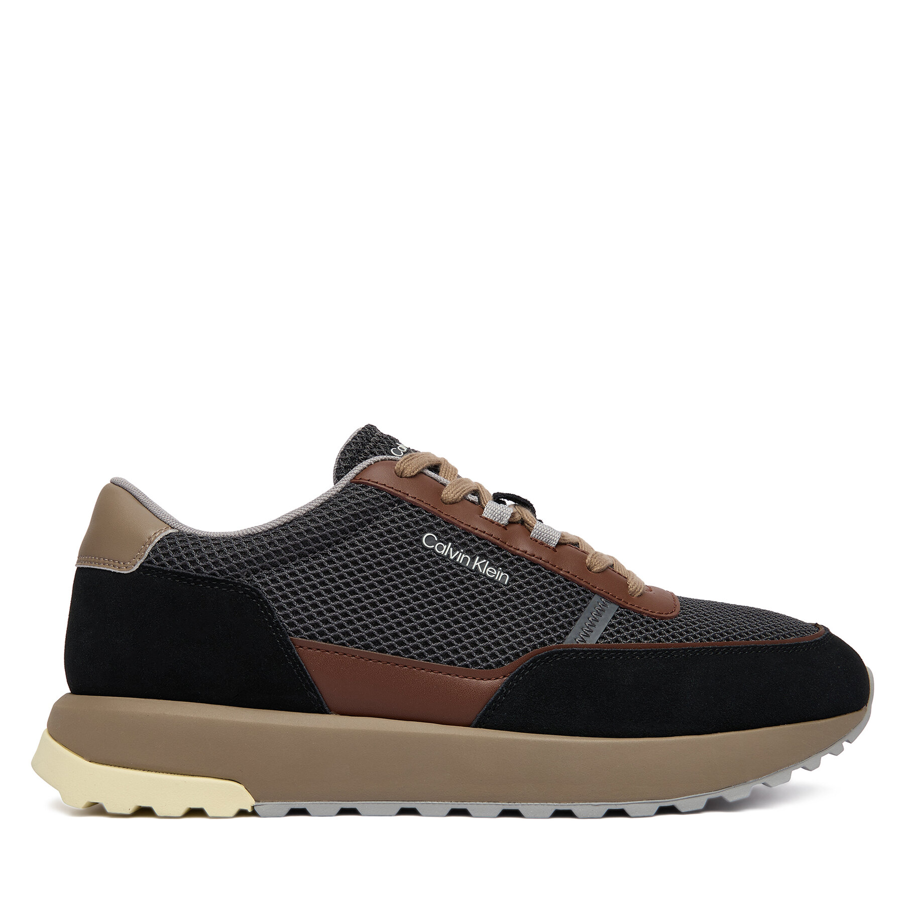 Sneakers Calvin Klein City Runner Laceup Ny-Rec Su HM0HM02215 Schwarz