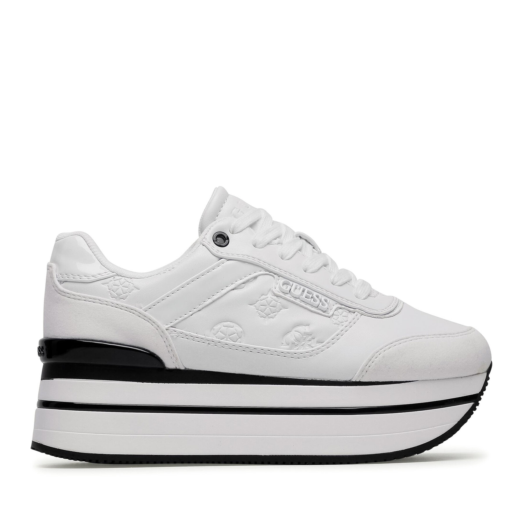 Sneakers Guess Hansin FL5HNS PEL12 Alb