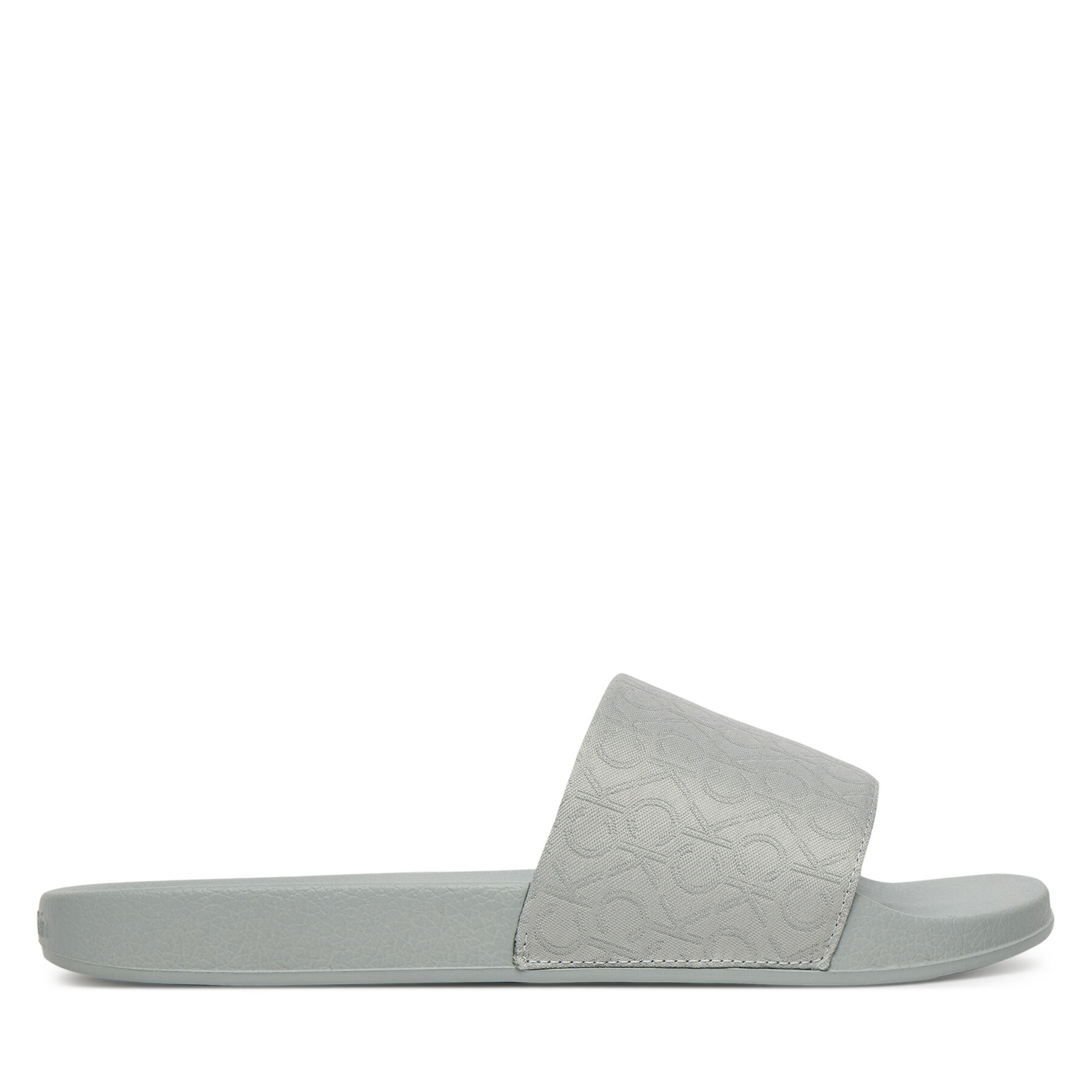Şlapi Calvin Klein Pool Slide - Jacq HW0HW02420 Gri