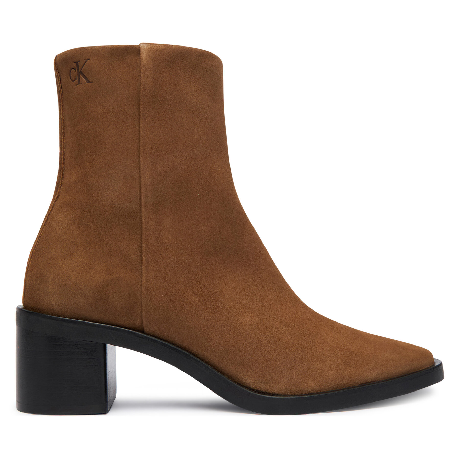 Bokacsizma Calvin Klein HW0HW02592 Barna