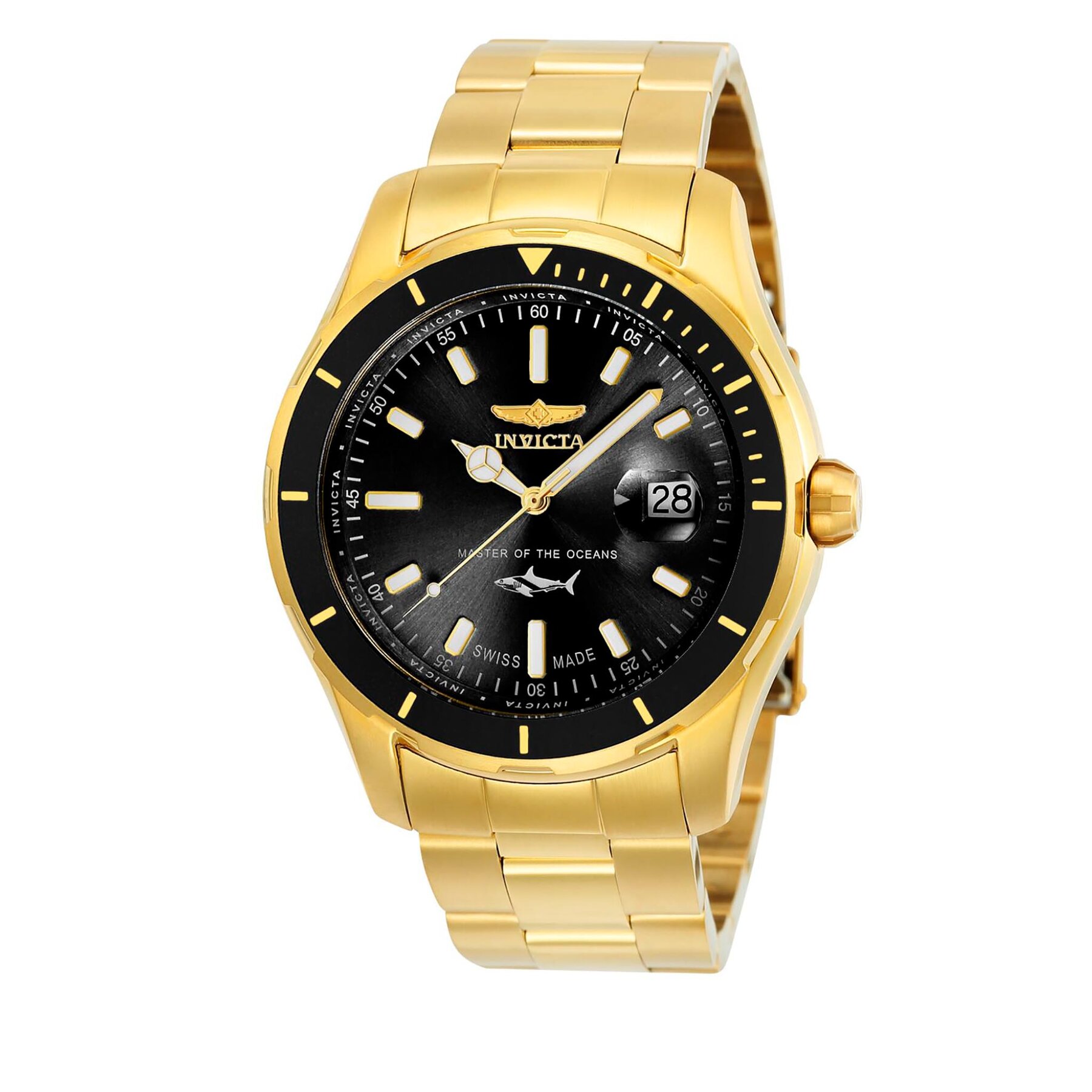 Ročna ura Invicta Watch Pro Diver 25810 Gold