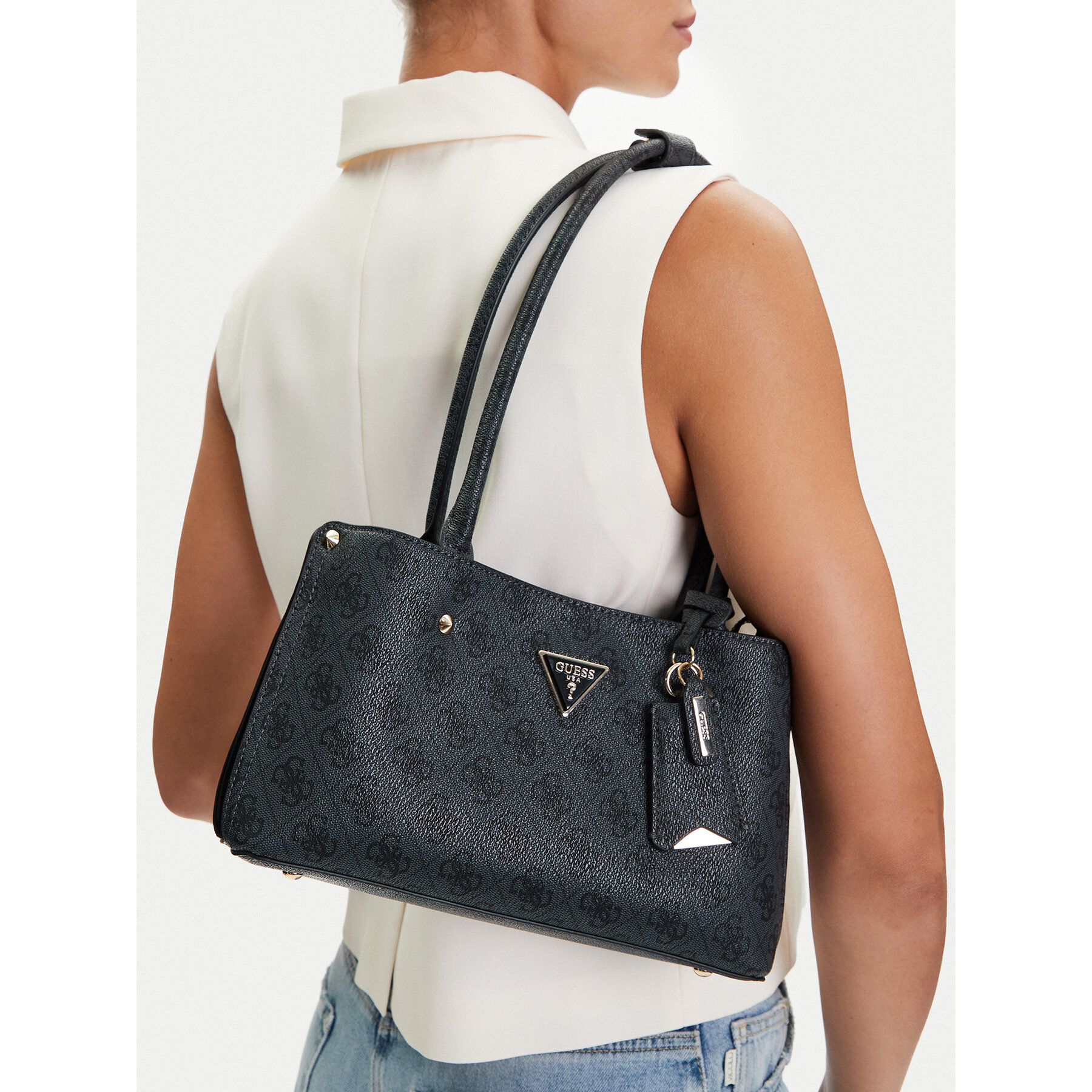 Дамска чанта Guess Meridian II HWSG69 74090 Сив