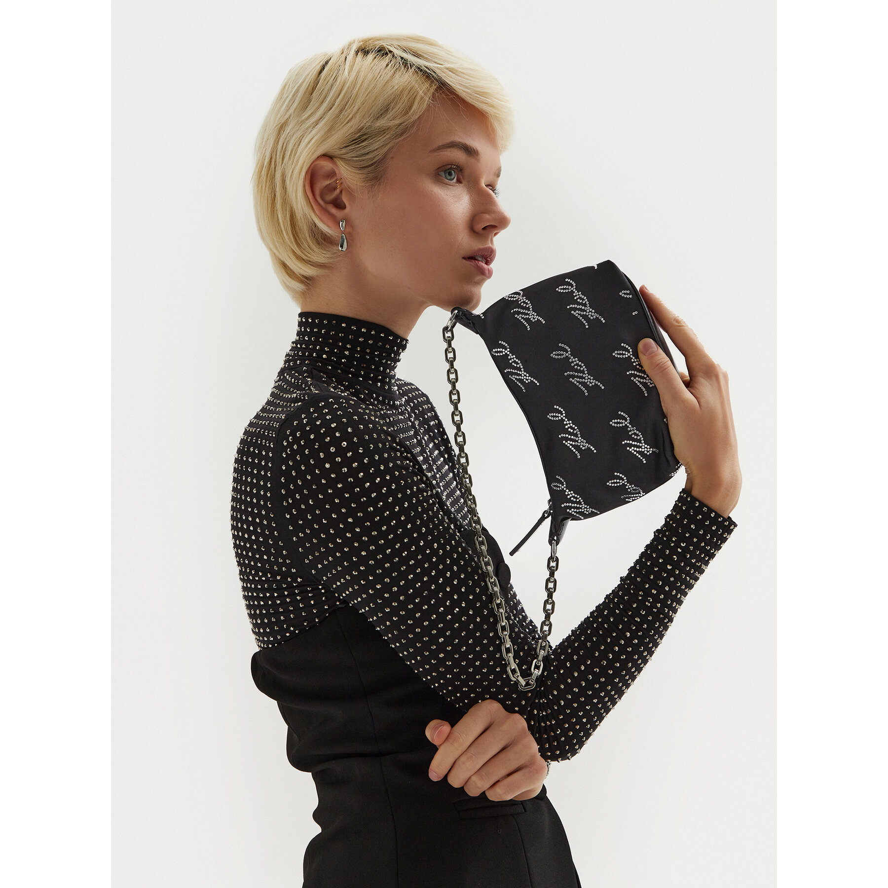 Geantă KARL LAGERFELD 246W3083 Negru