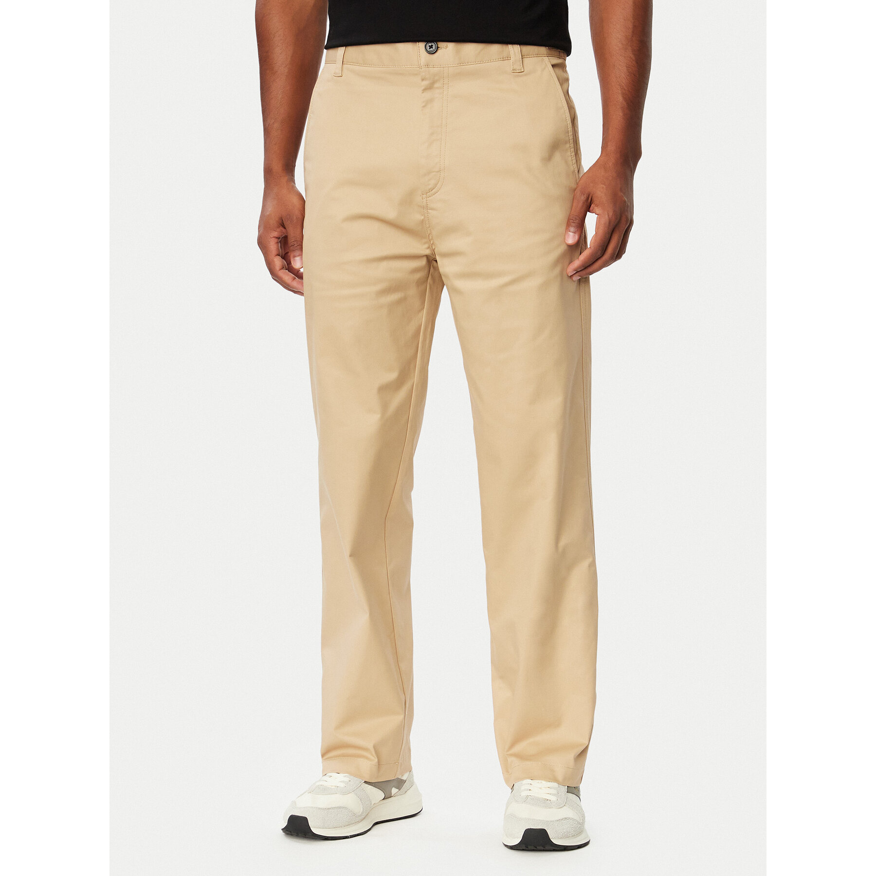 HUGO Stoffhose Cino261 50567278 Beige Straight Fit