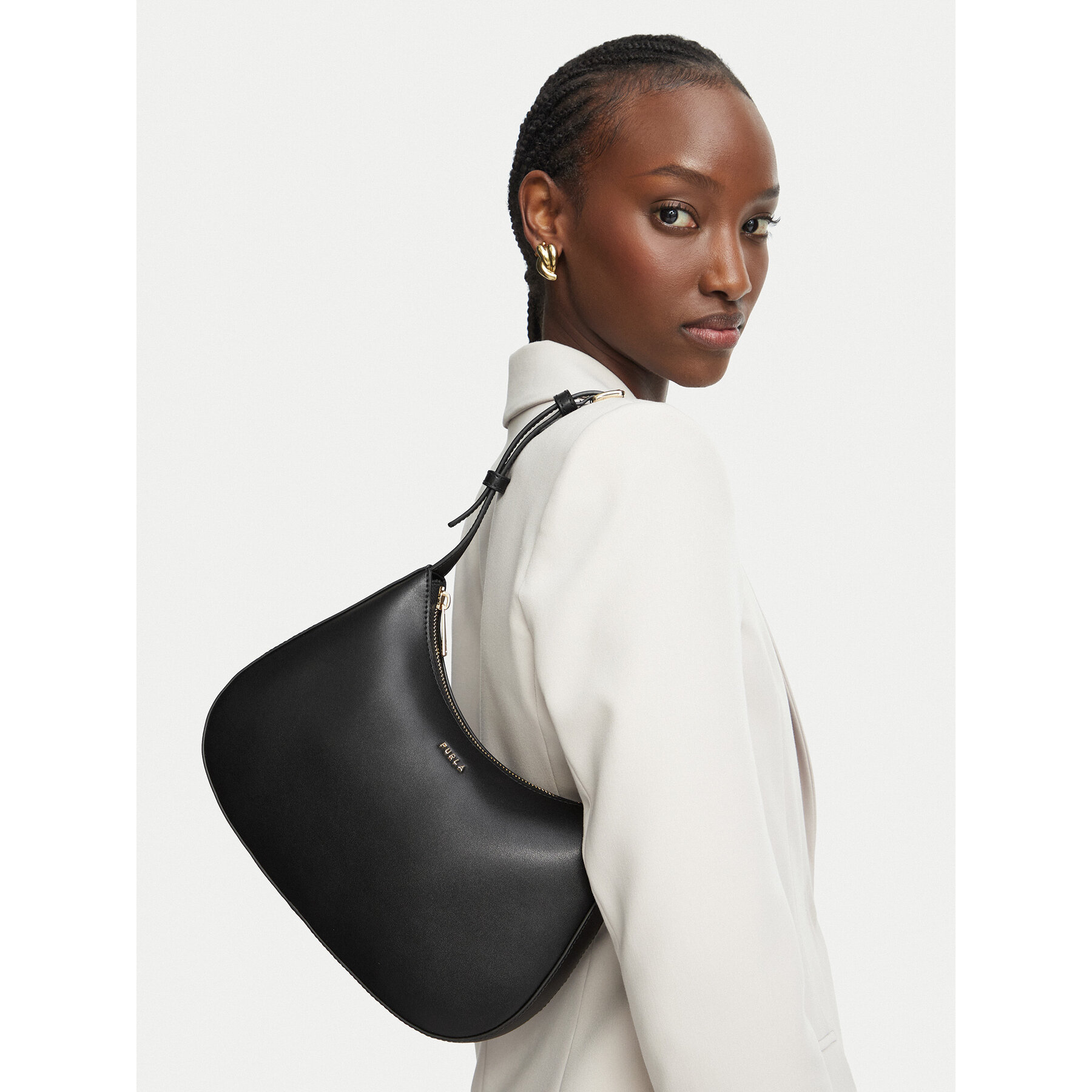 Soma Furla Margot S WB02167 BX3104 O6000 Melns
