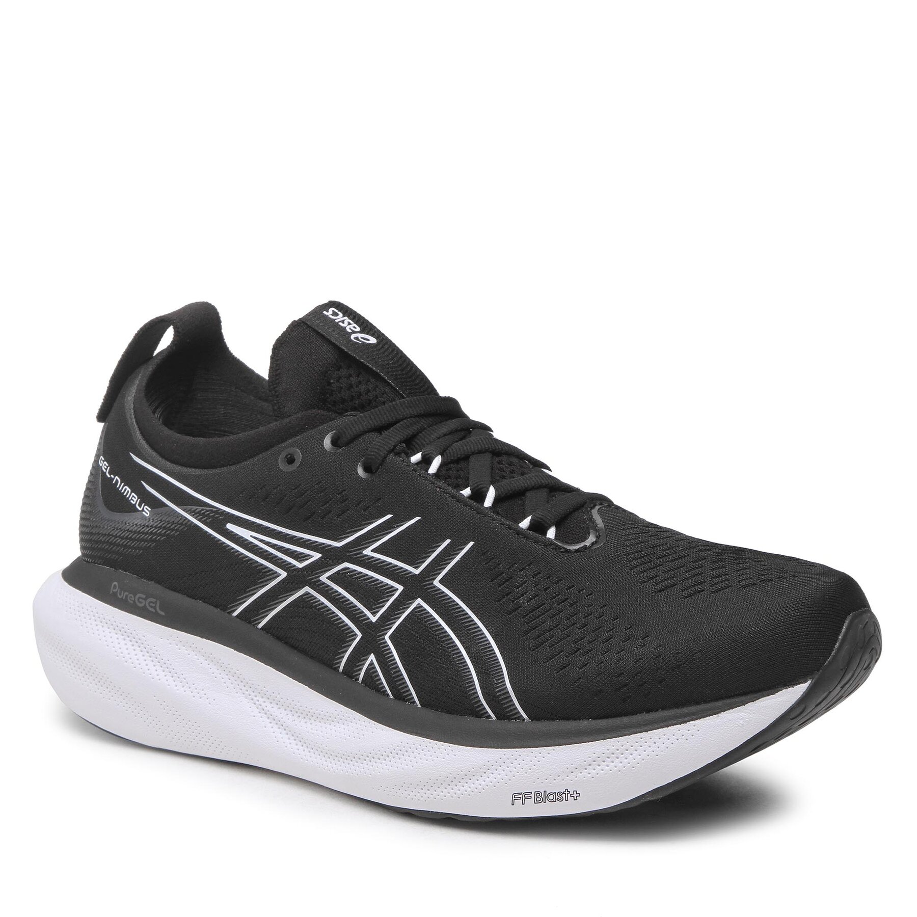 Pantofi Asics Gel-Nimbus 25 1011B547 Black/Pure Silver 001