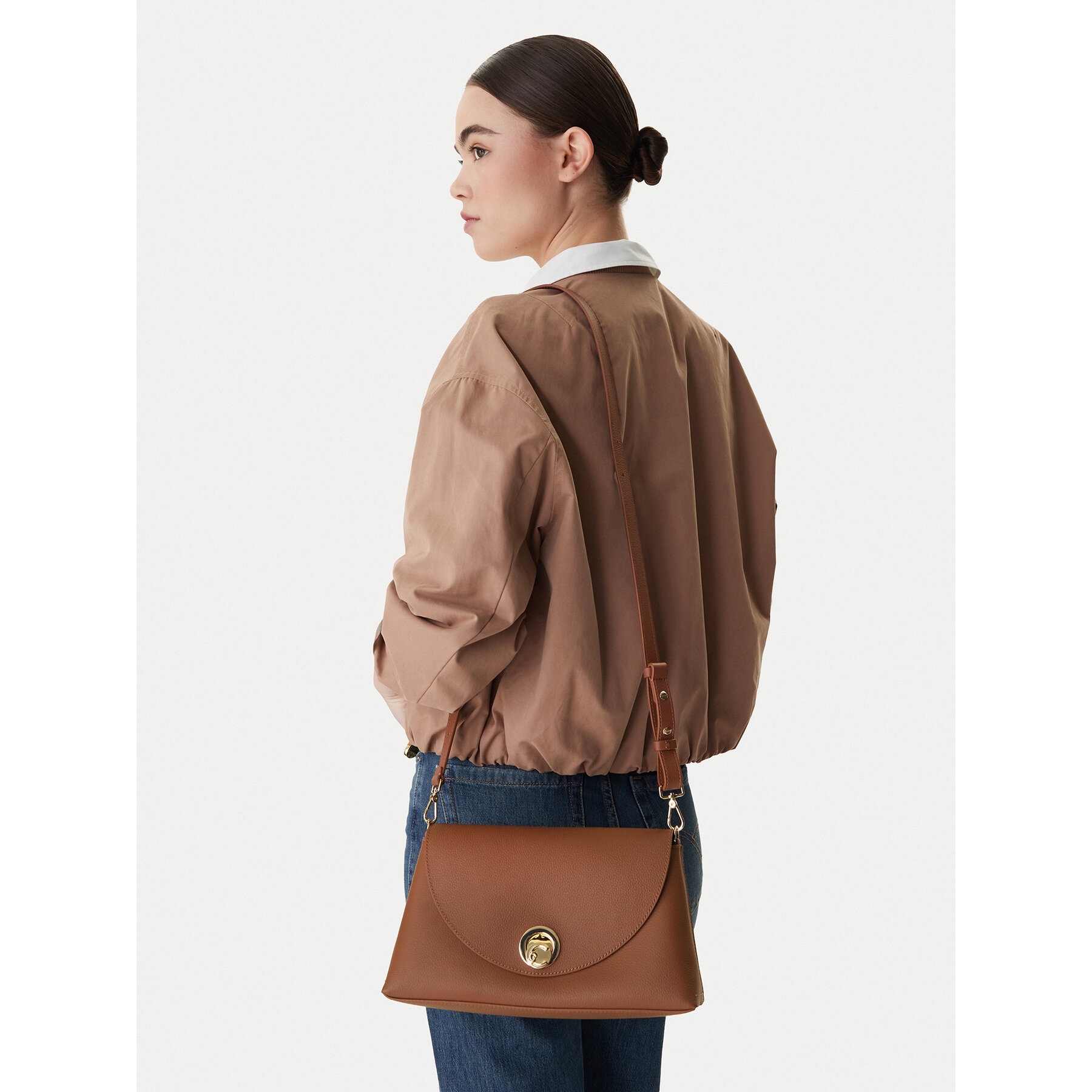 Geantă Coccinelle TOA Coccinellenikla E1 TOA 12 01 01 Maro