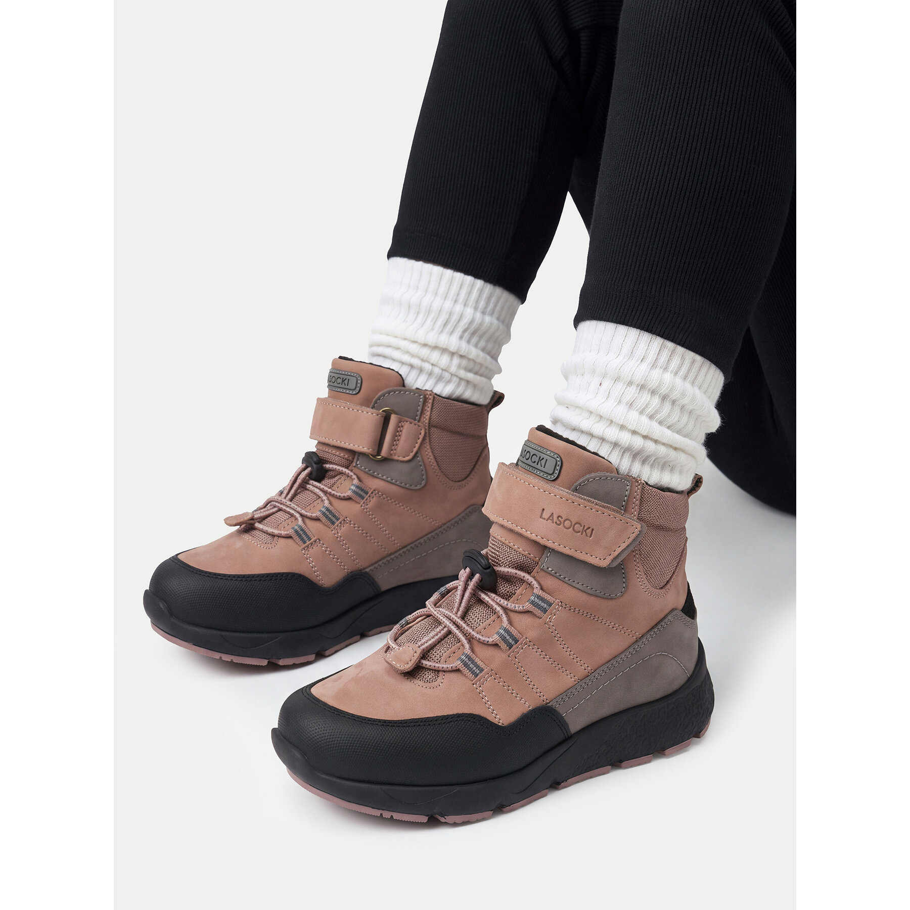 Зимни обувки Lasocki Young CEO-BI12-SAM-06A(V)DZ Светлорозов