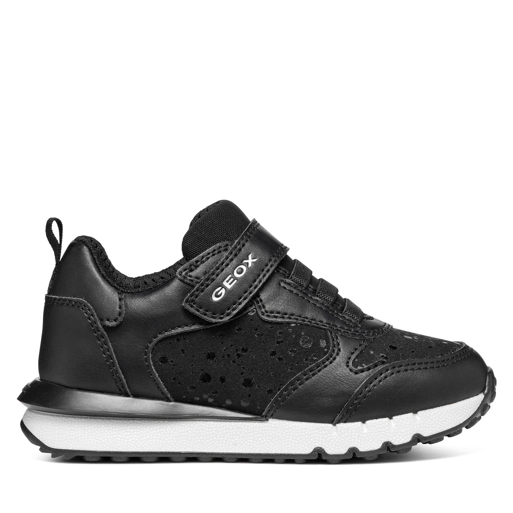 Sneakers Geox J Fastics Girl J46GZB 0BCBL C9999 S Negru