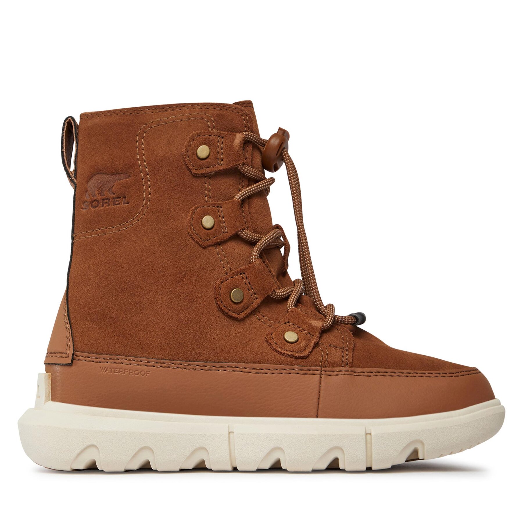 Gyerek Hótaposó Sorel, Méret: 34, Barna, Youth Sorel Explorer Lace Wp NY4897-242