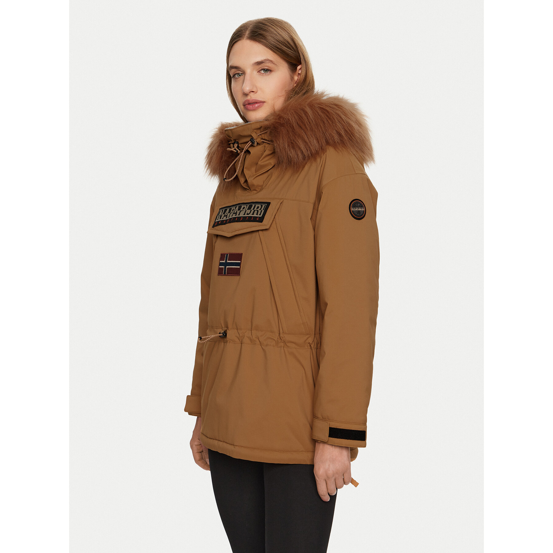 Napapijri Anorak Skidoo W 2.0 NP0A4I5F Braun Regular Fit